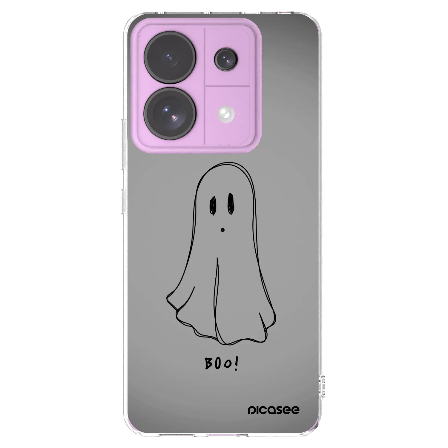 Picasee silikonowe przeźroczyste etui na Xiaomi Redmi Note 13 Pro 5G - Ghost