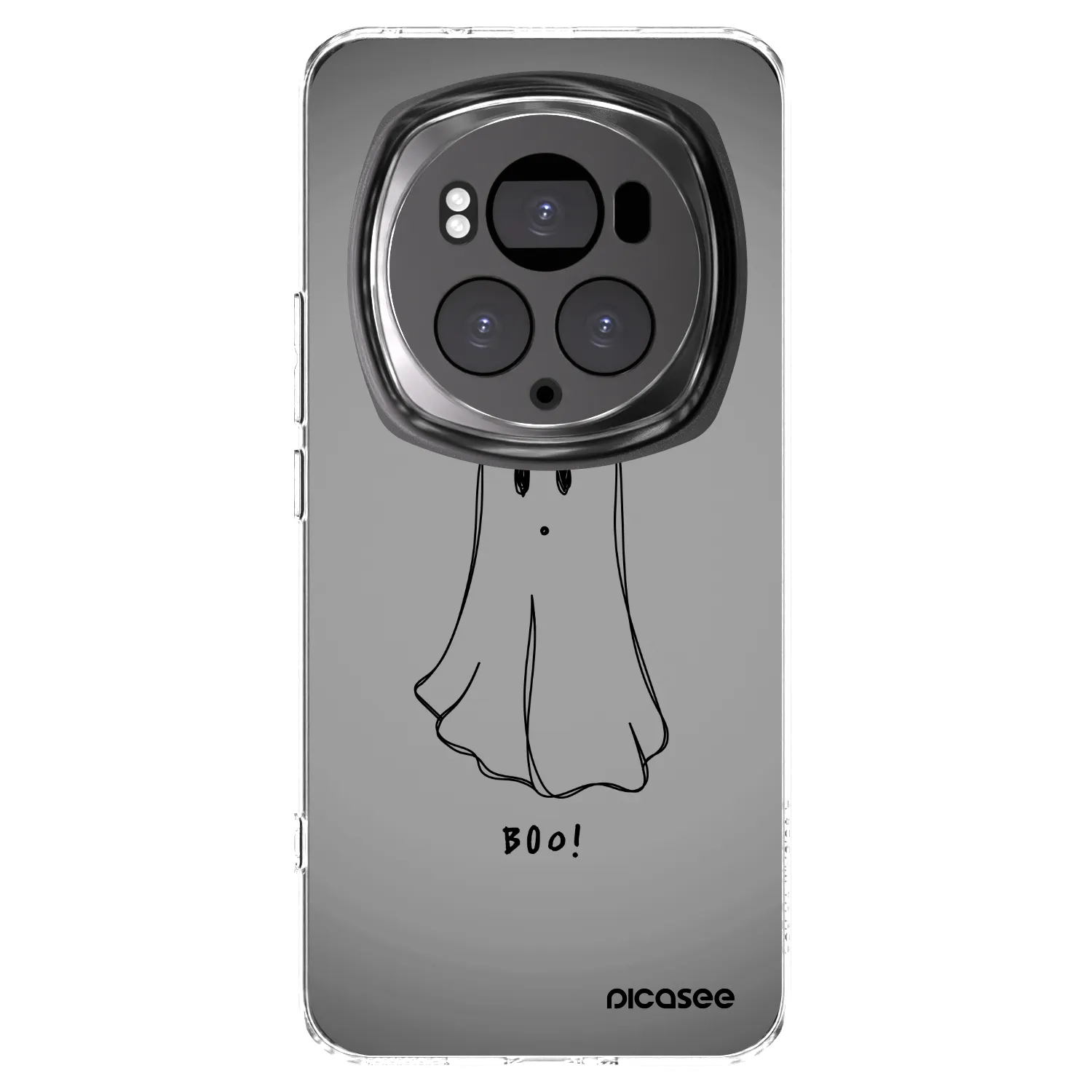 Picasee silikonowe przeźroczyste etui na Honor Magic6 Pro - Ghost