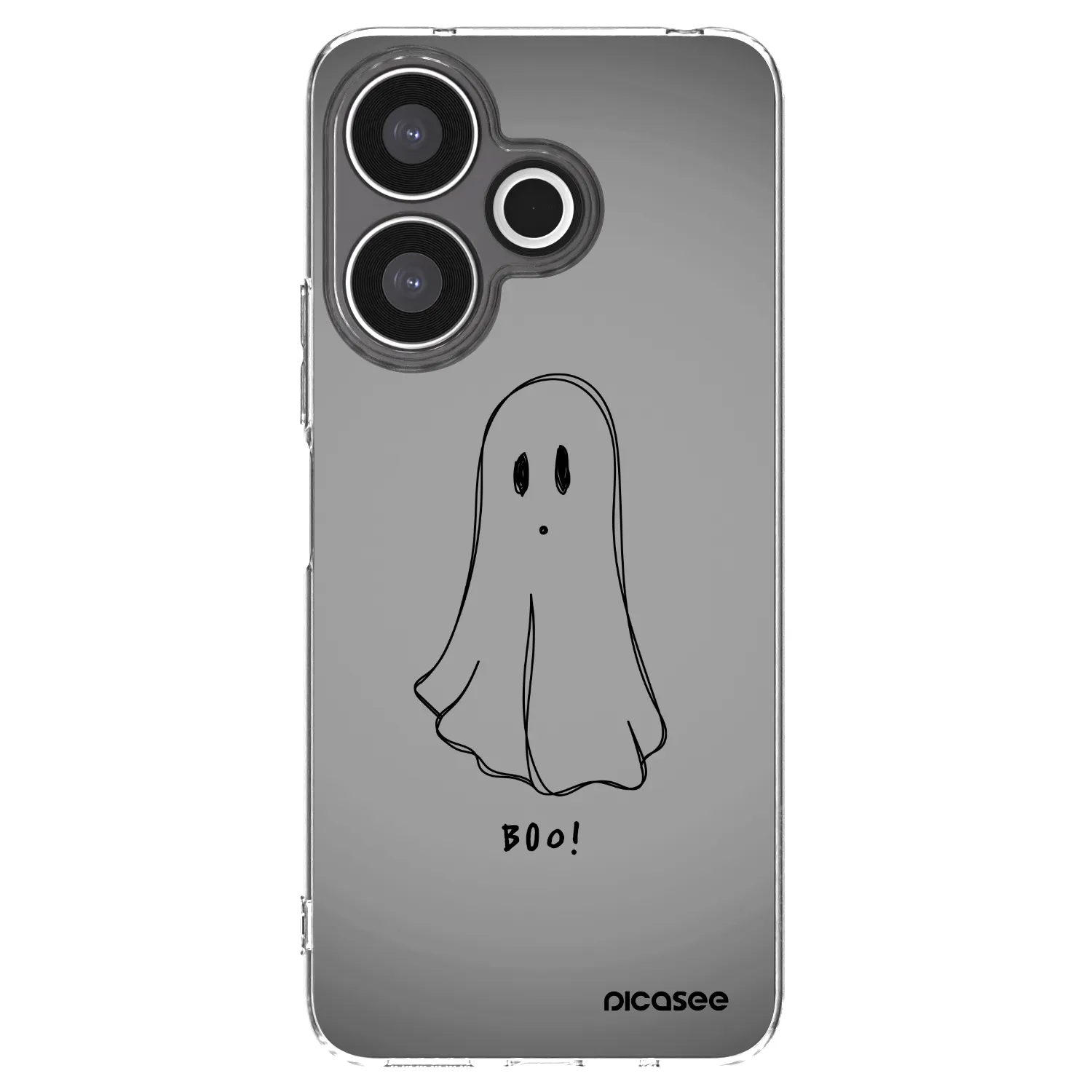 Picasee silikonowe przeźroczyste etui na Xiaomi Redmi 13 4G - Ghost