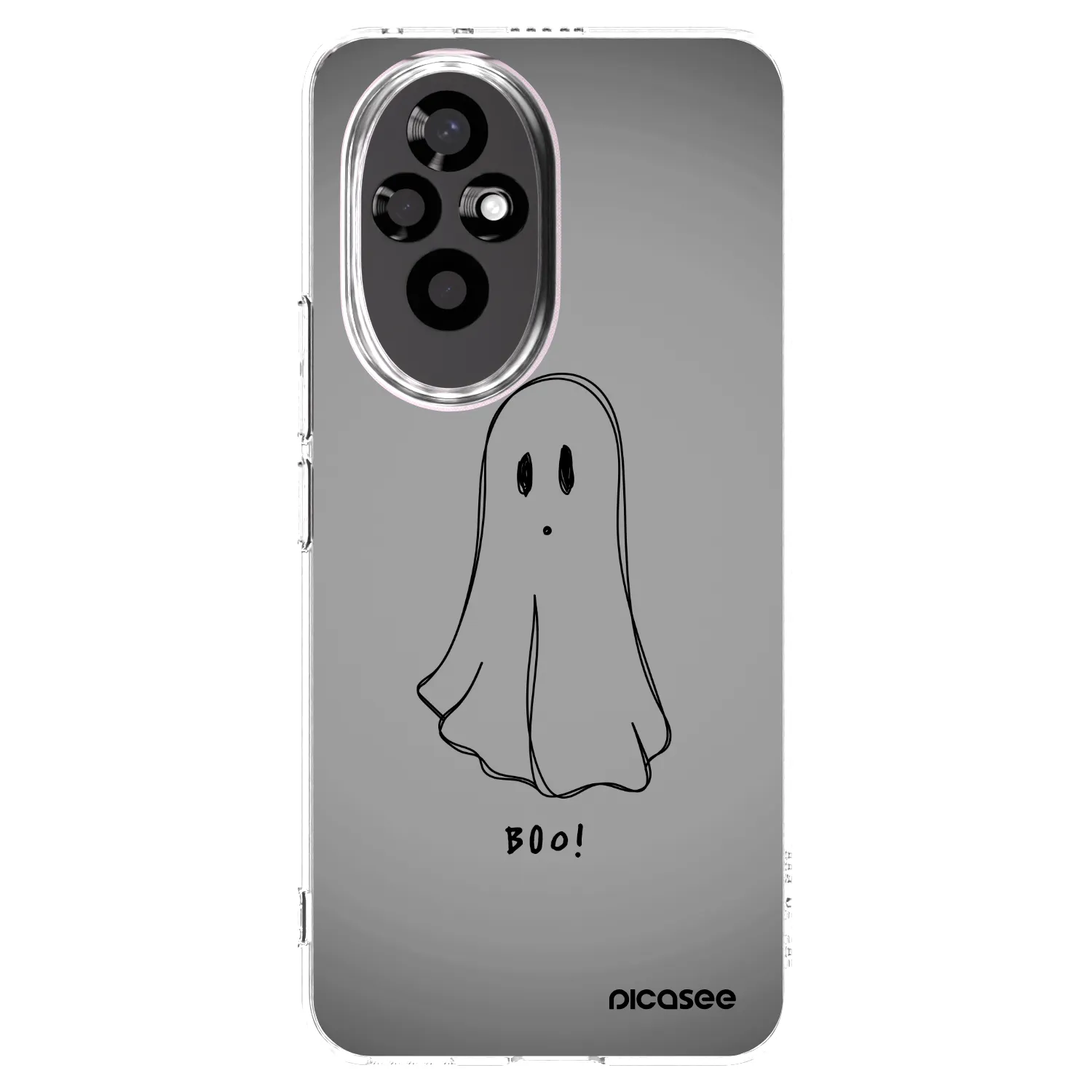 Picasee silikonowe przeźroczyste etui na Honor 200 5G - Ghost