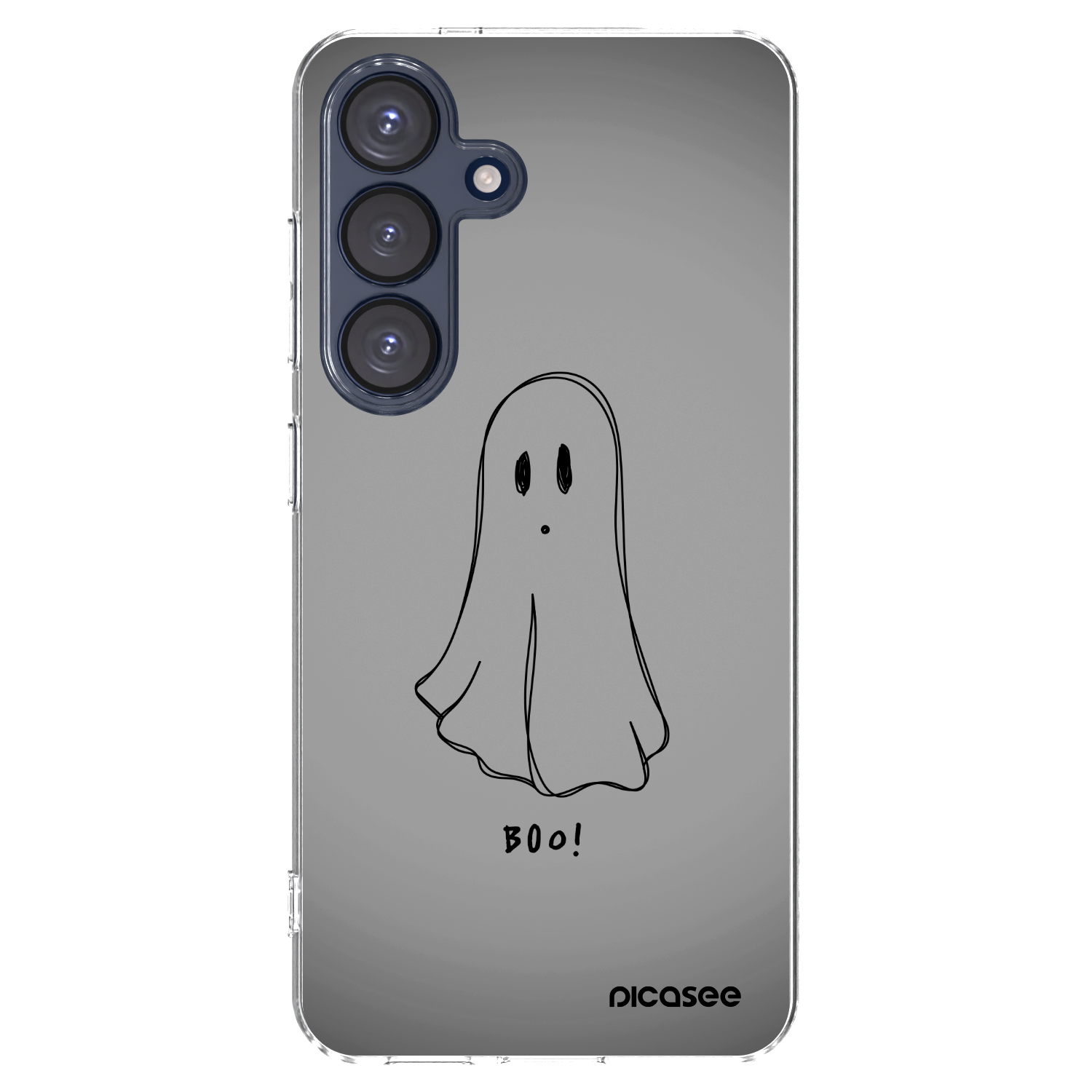Picasee silikonowe przeźroczyste etui na Samsung Galaxy S25 5G - Ghost