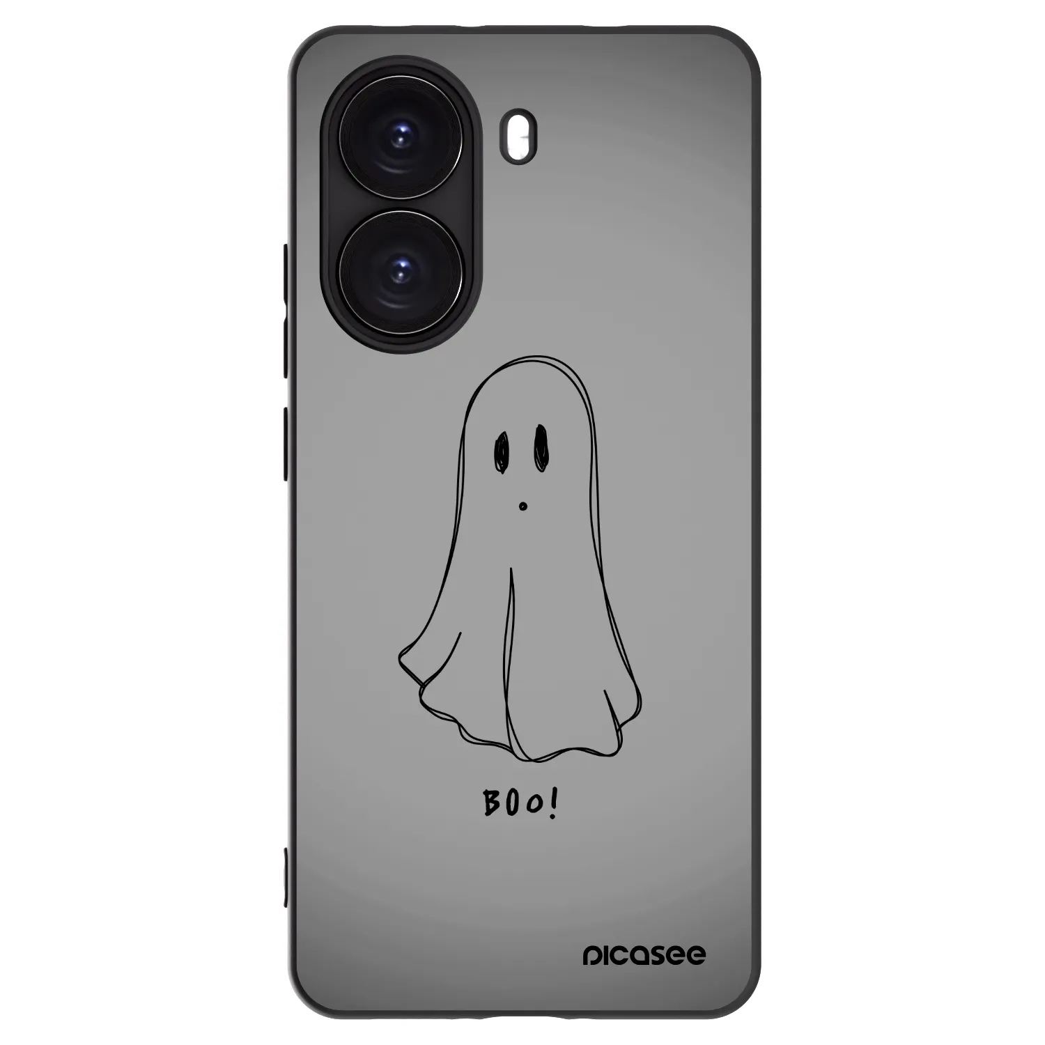 Picasee silikonowe czarne etui na Xiaomi Poco X7 Pro 5G - Ghost