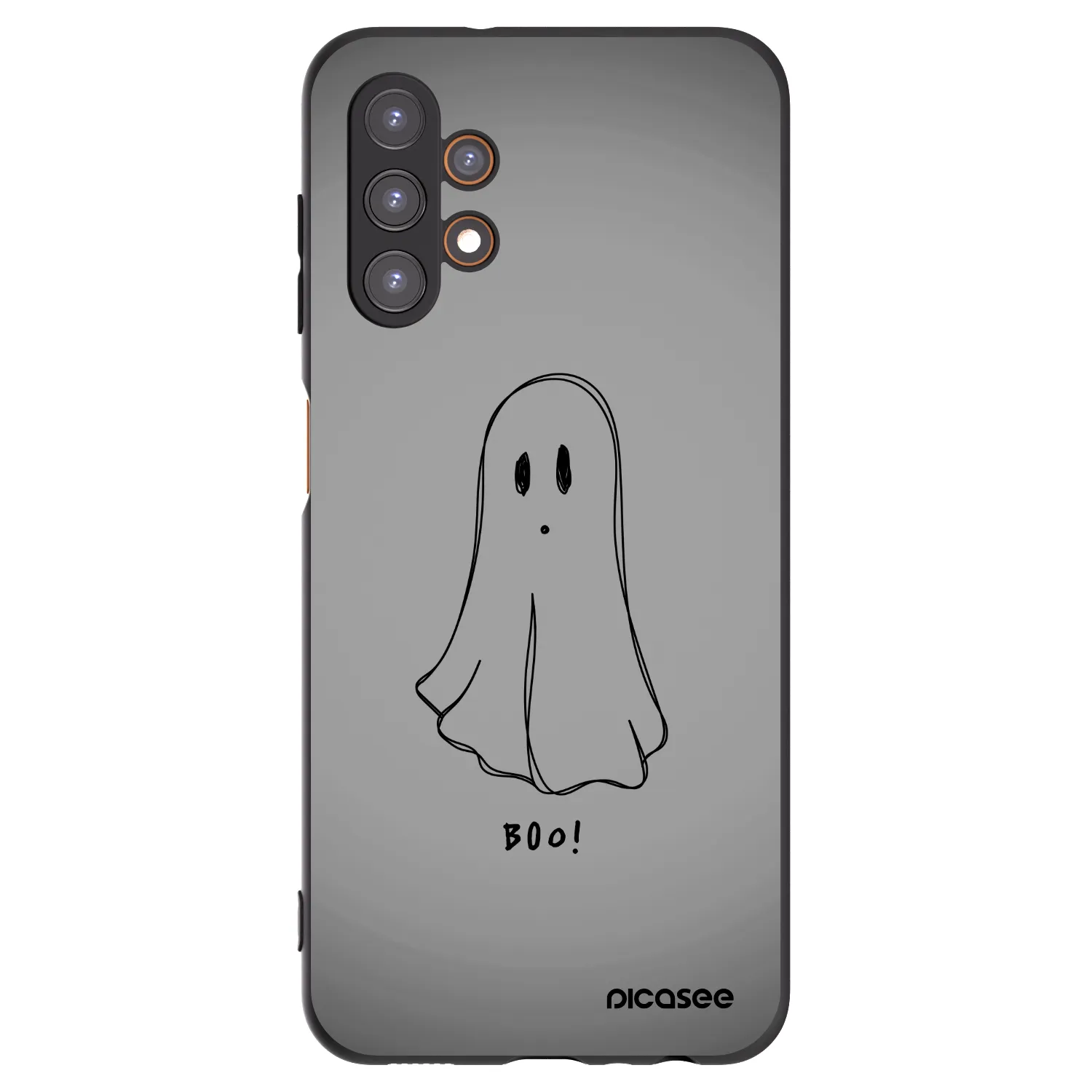 Picasee silikonowe czarne etui na Samsung Galaxy A13 5G - Ghost