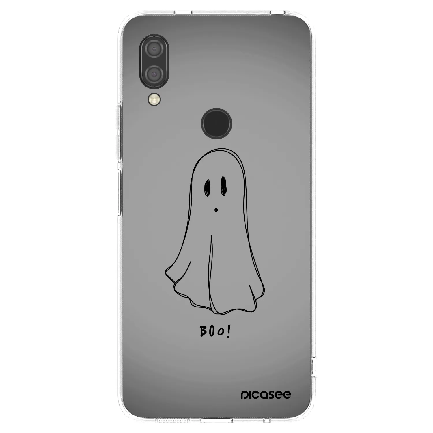 Picasee silikonowe przeźroczyste etui na Xiaomi Redmi 7 - Ghost