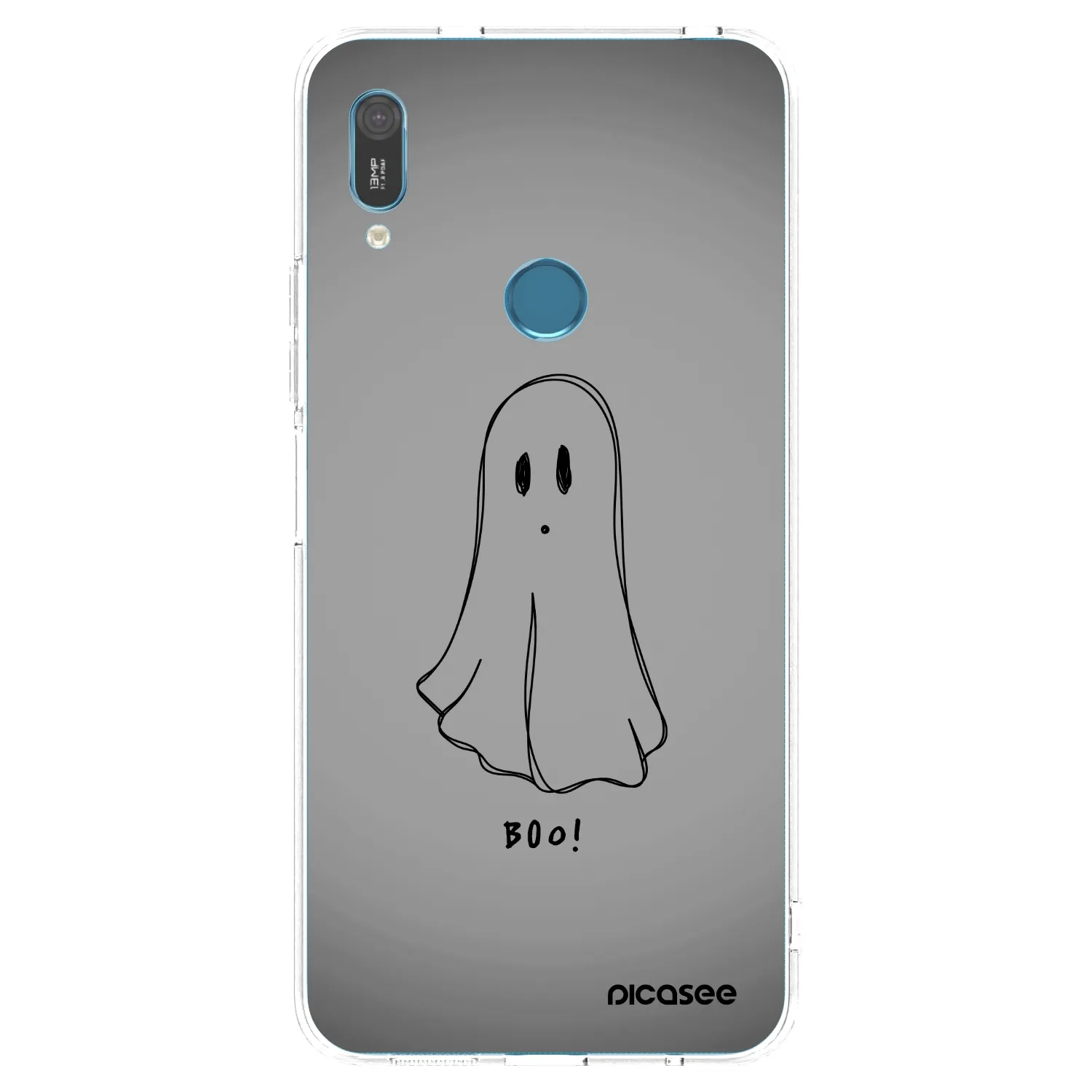 Picasee silikonowe przeźroczyste etui na Huawei Y6 2019 - Ghost