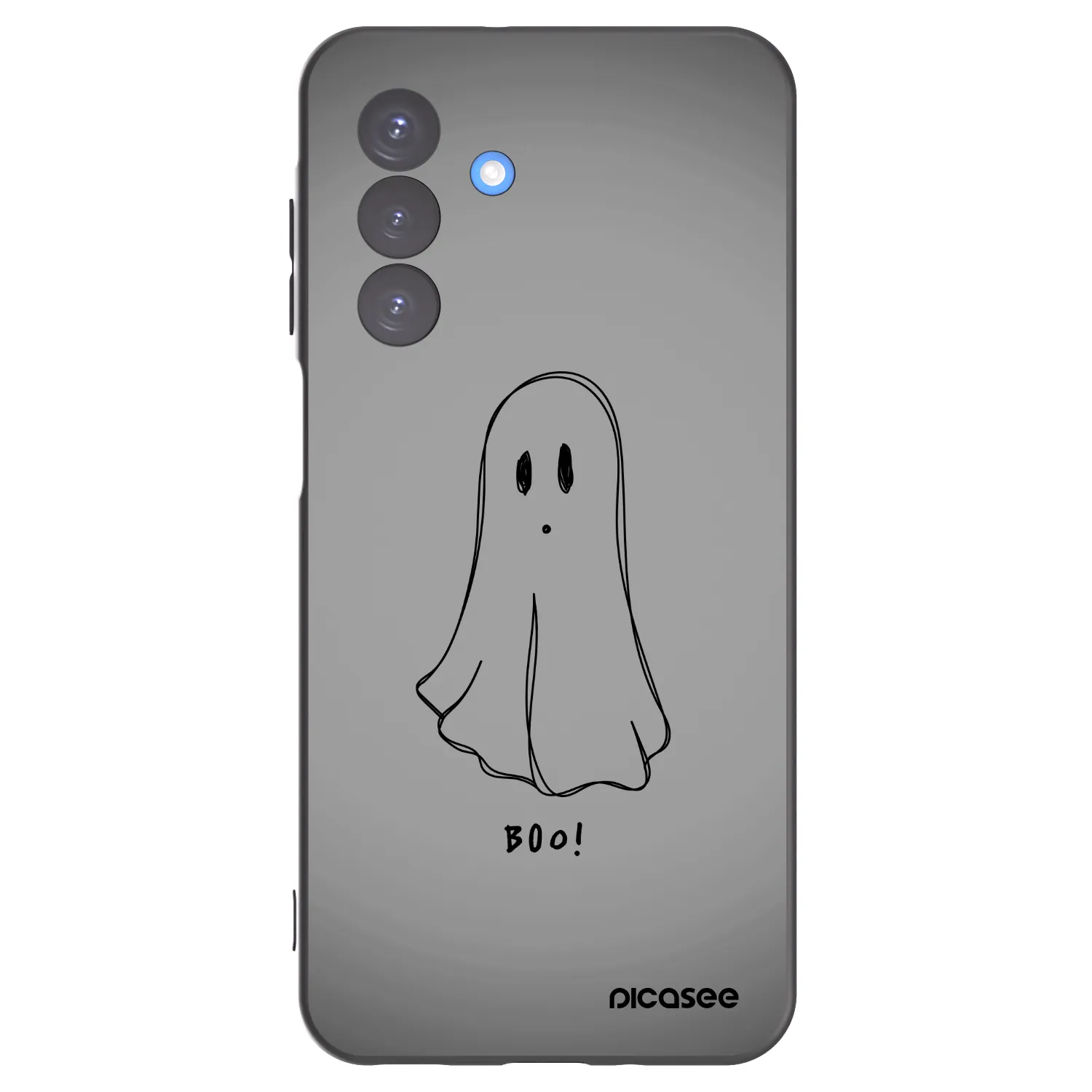 Picasee silikonowe czarne etui na Samsung Galaxy A17 5G - Ghost