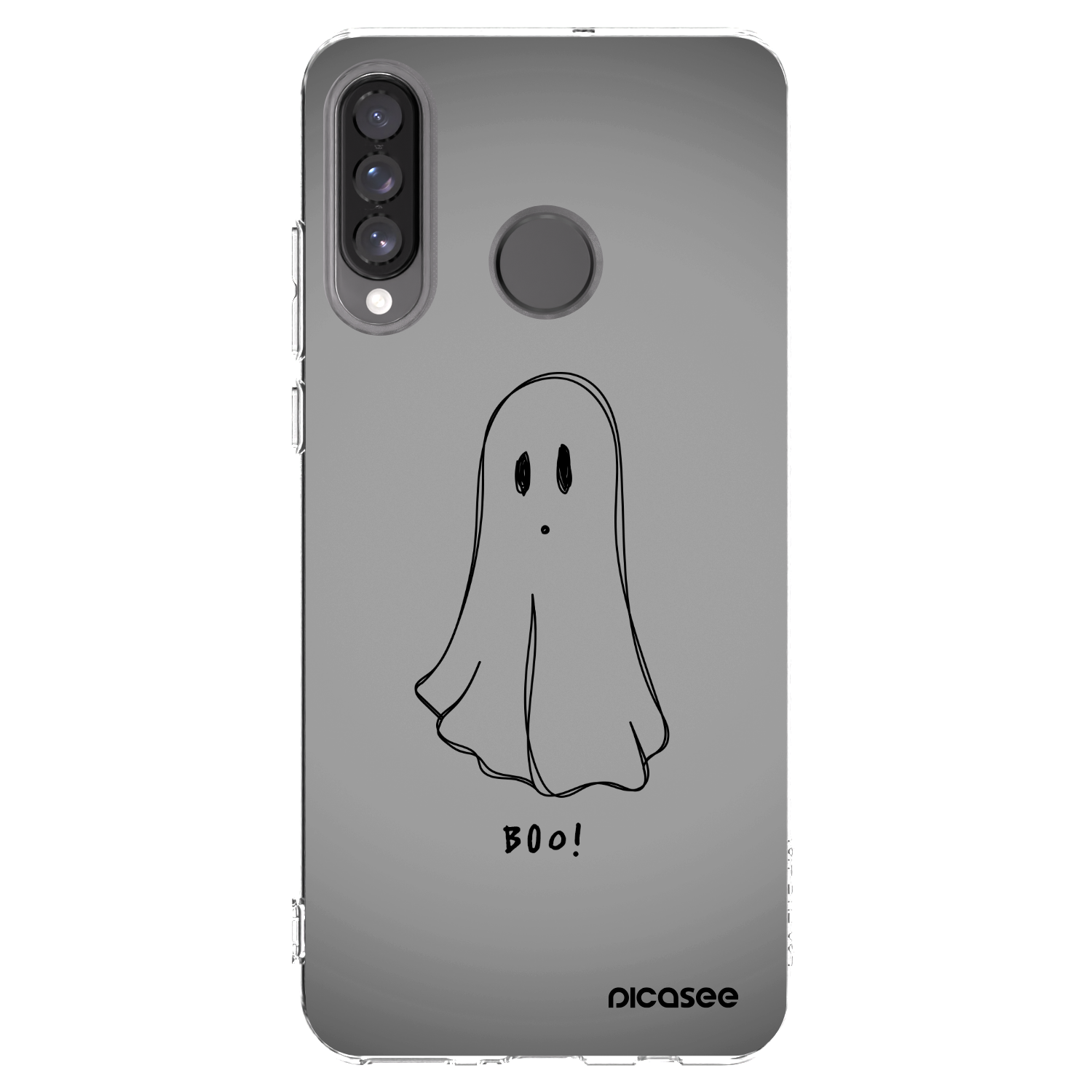 Picasee silikonowe przeźroczyste etui na Huawei P30 Lite - Ghost