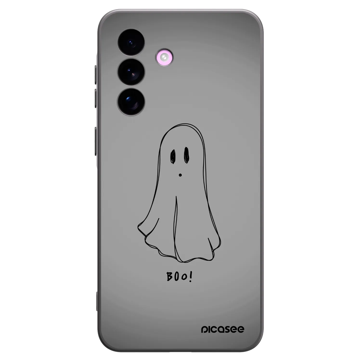 Picasee silikonowe czarne etui na Samsung Galaxy A57 5G - Ghost