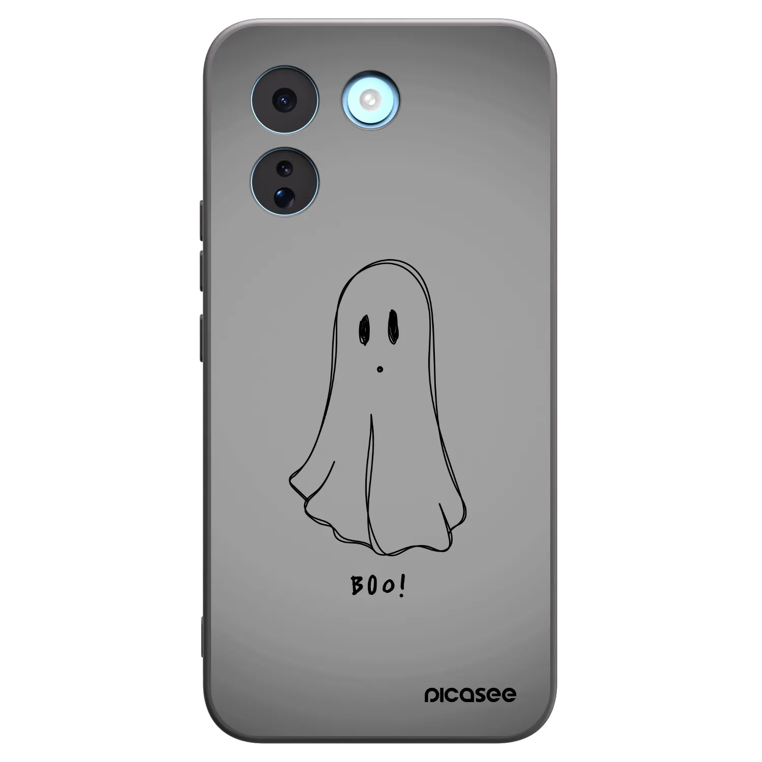Picasee silikonowe czarne etui na Xiaomi Redmi Note 17 Pro MAX 5G - Ghost