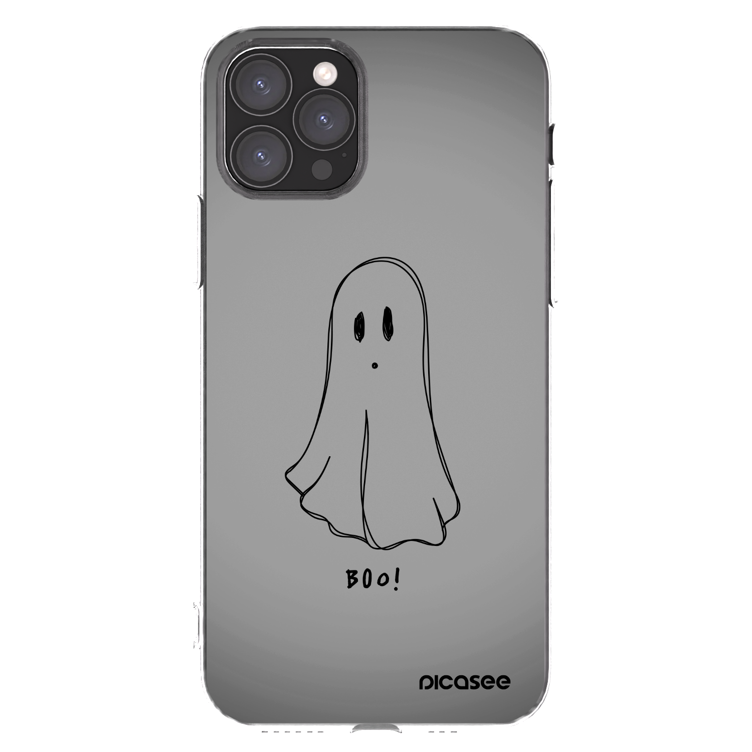 Picasee silikonowe przeźroczyste etui na Apple iPhone 11 Pro - Ghost
