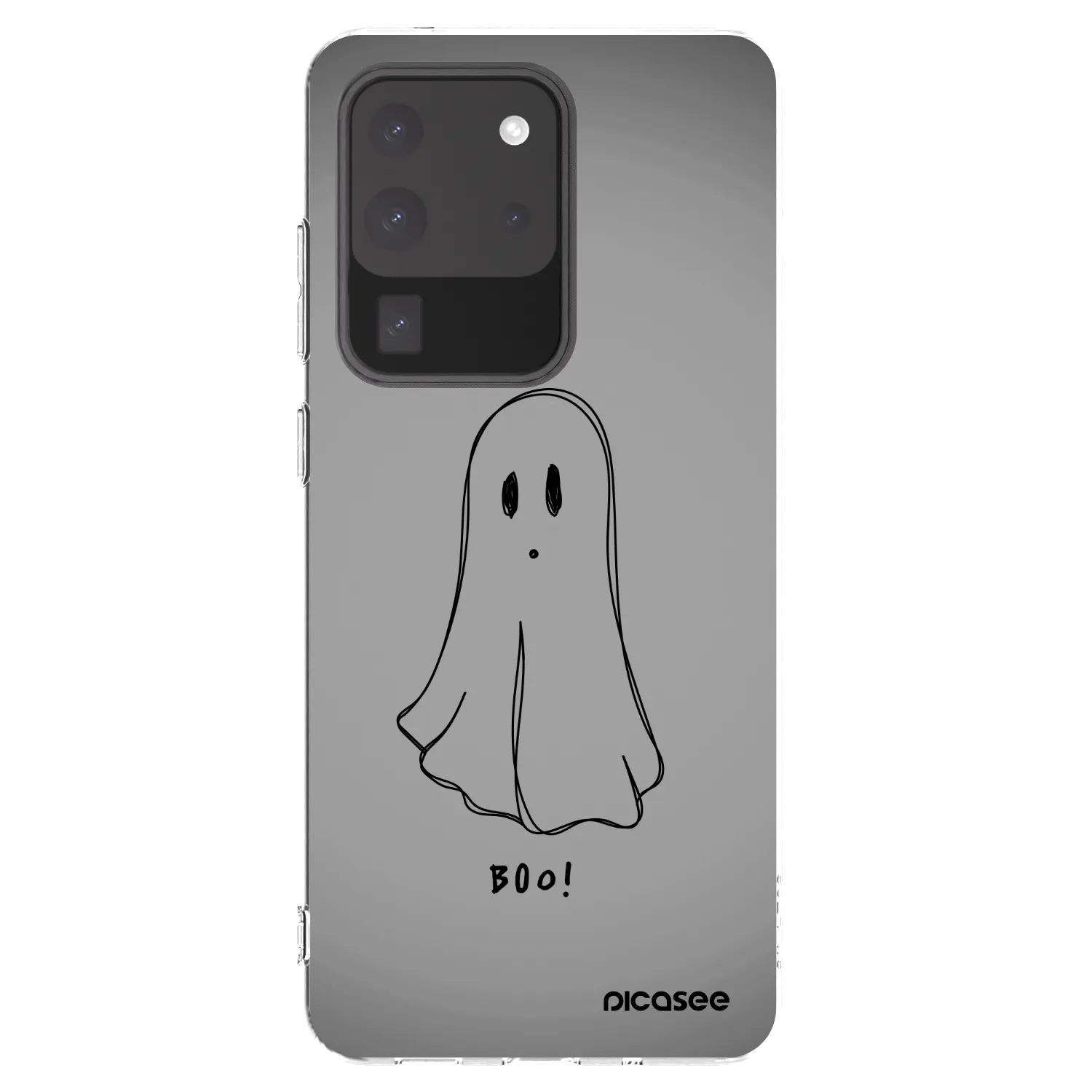 Picasee silikonowe przeźroczyste etui na Samsung Galaxy S20 Ultra 5G G988F - Ghost