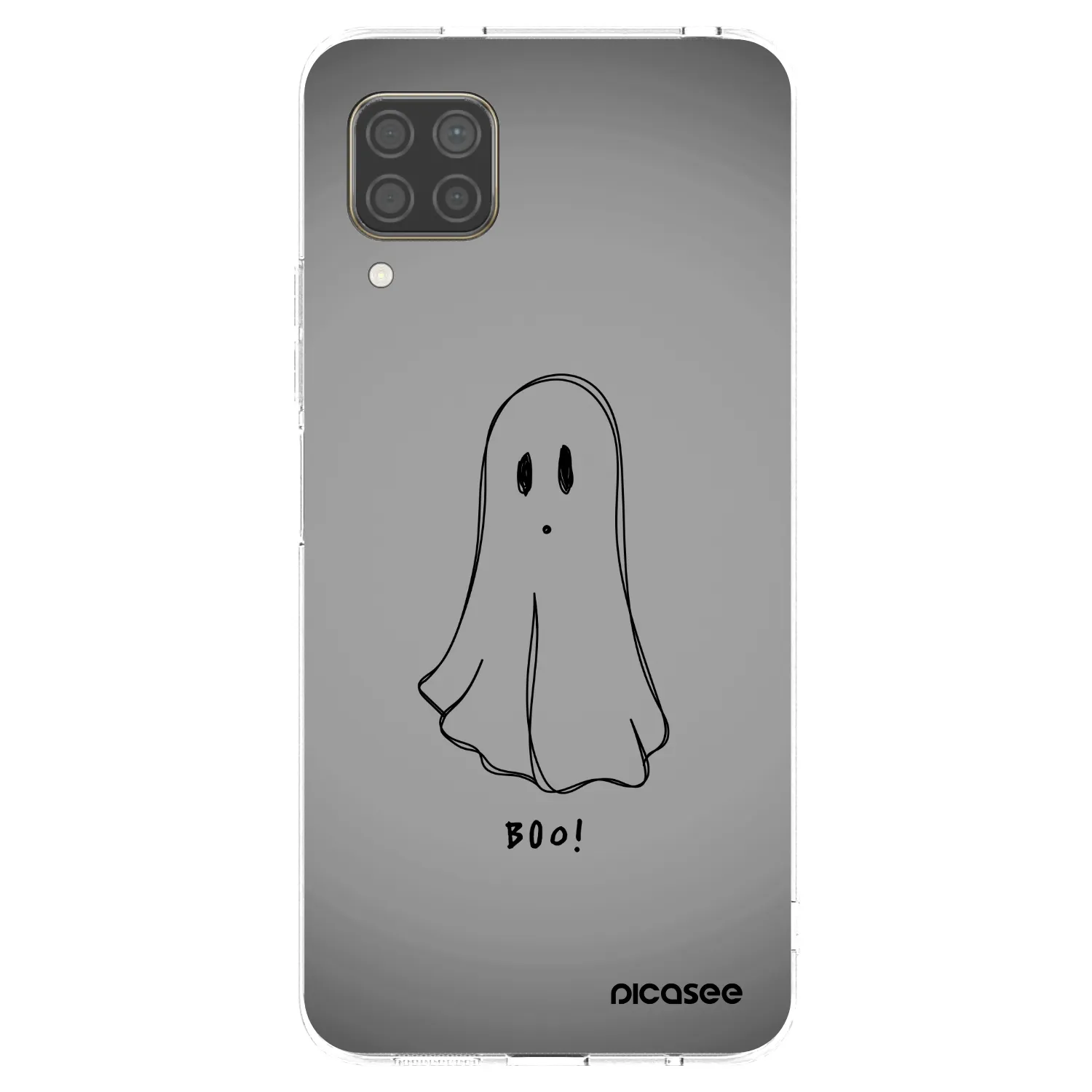 Picasee silikonowe przeźroczyste etui na Huawei P40 Lite - Ghost