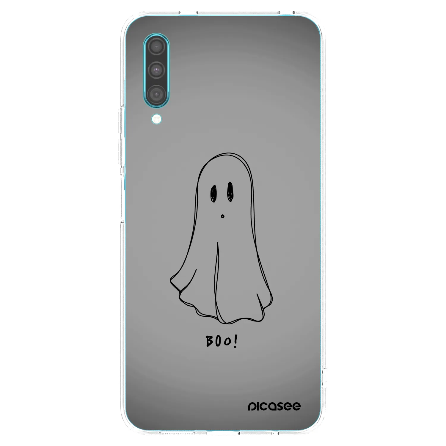 Picasee silikonowe przeźroczyste etui na Samsung Galaxy A30s A307F - Ghost