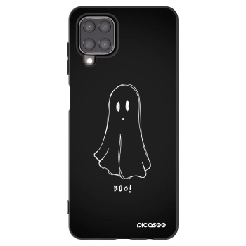 Picasee silikonowe czarne etui na Samsung Galaxy M12 M127F - Ghost 2