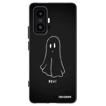 Picasee silikonowe czarne etui na Xiaomi 11T Pro - Ghost 2