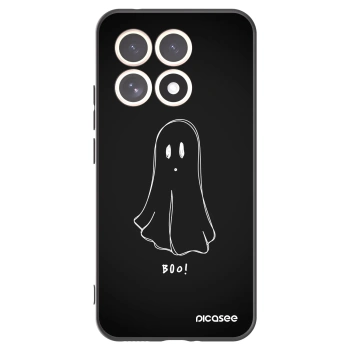 Picasee silikonowe czarne etui na Xiaomi 15T - Ghost 2