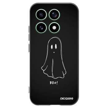Picasee silikonowe czarne etui na Xiaomi 17 - Ghost 2