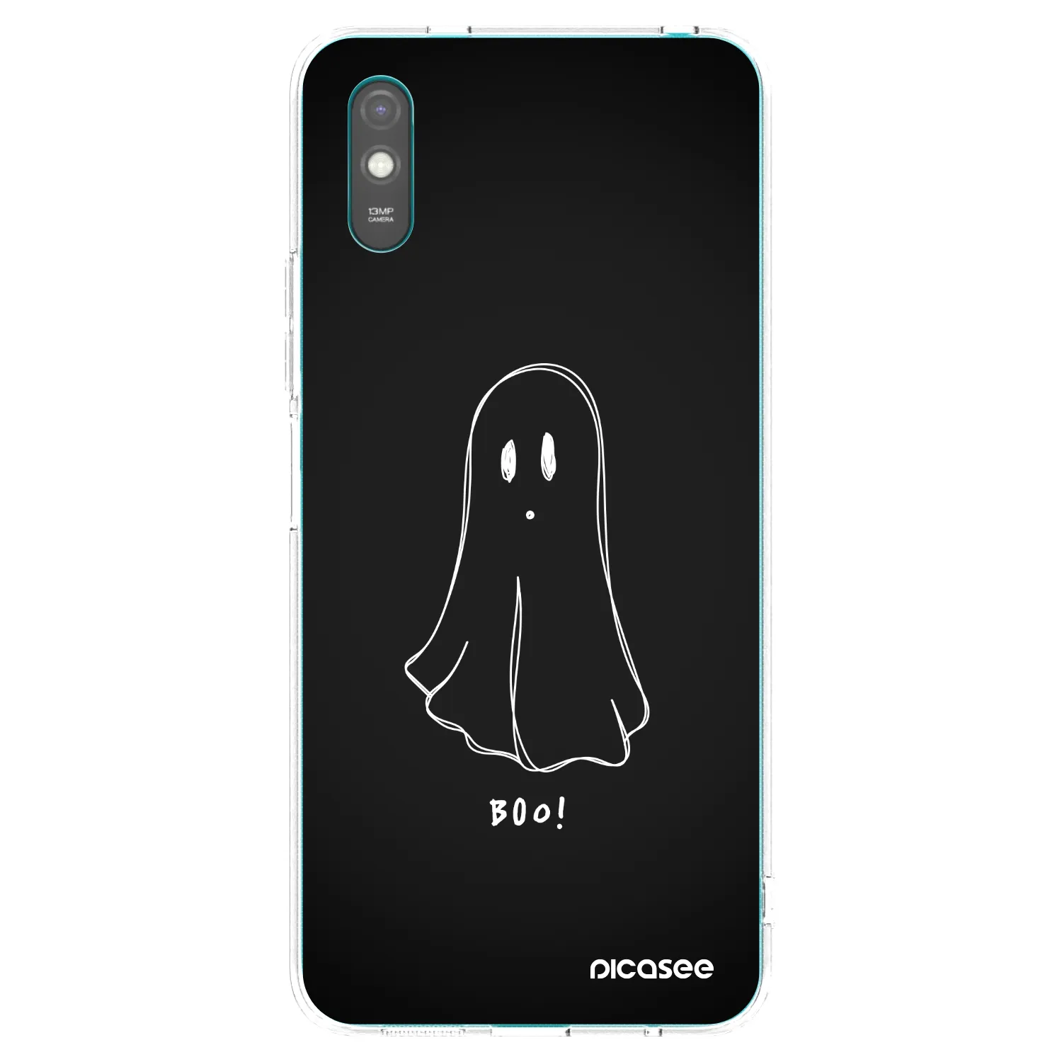 Picasee silikonowe przeźroczyste etui na Xiaomi Redmi 9A - Ghost 2