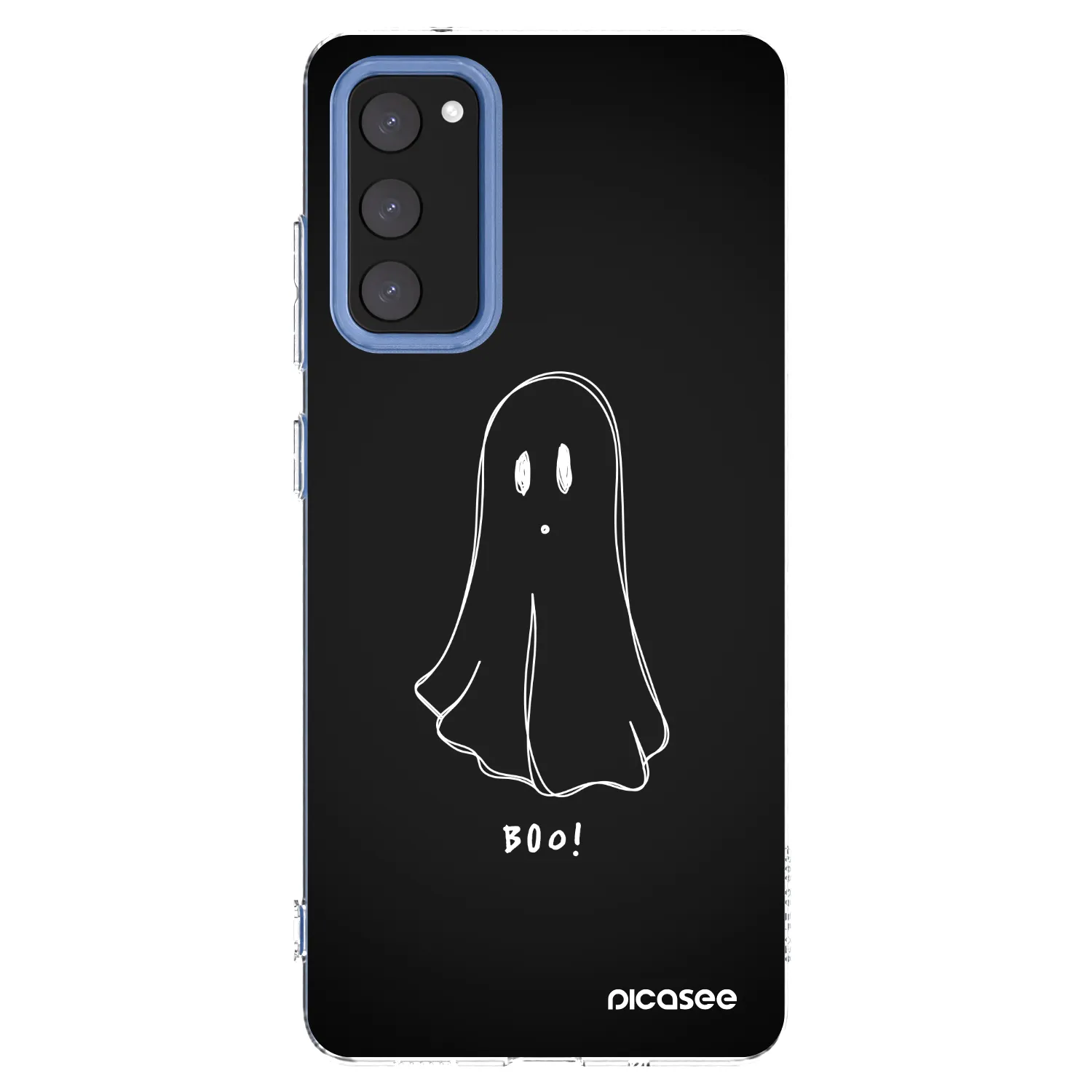 Picasee silikonowe przeźroczyste etui na Samsung Galaxy S20 FE - Ghost 2