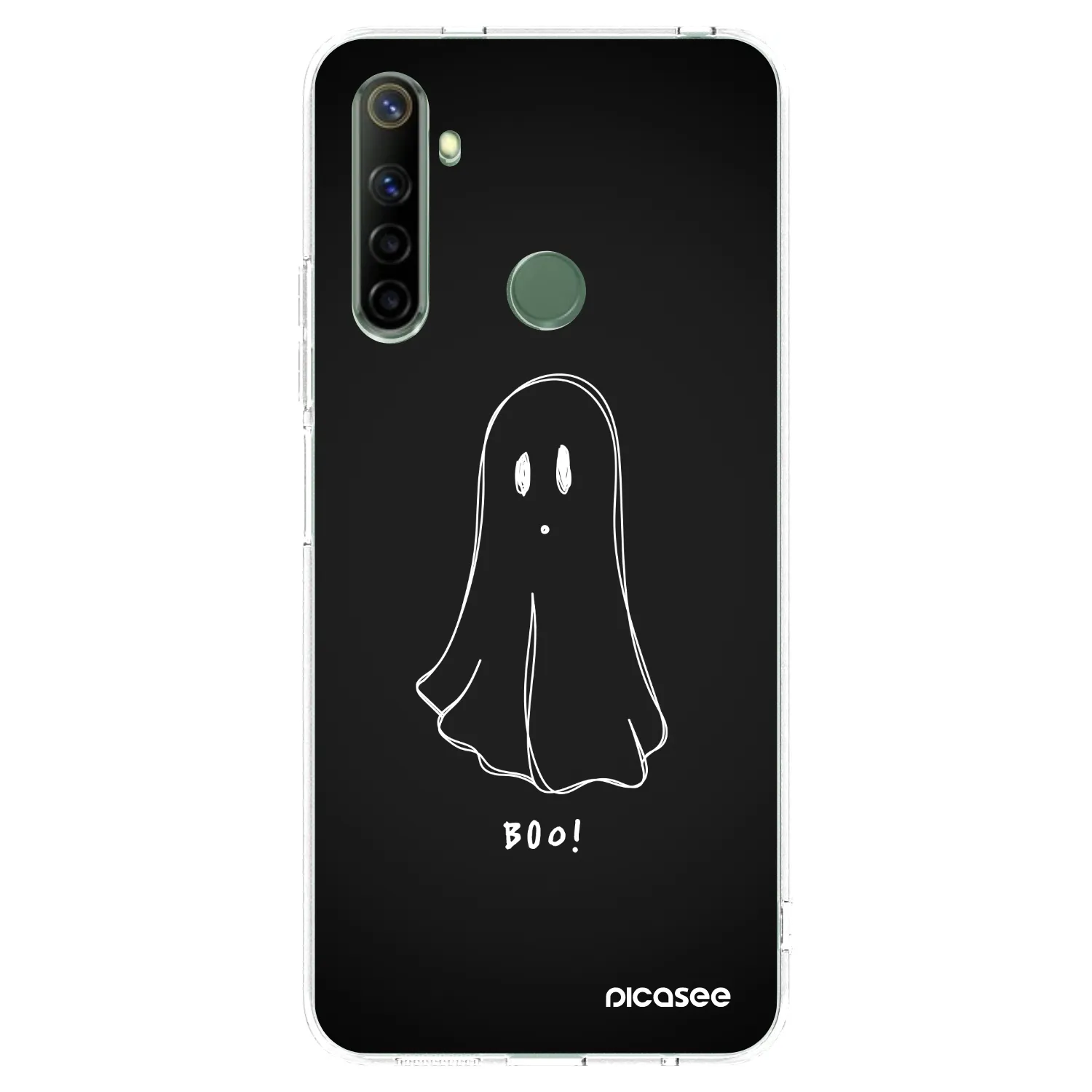 Picasee silikonowe przeźroczyste etui na Realme 6i - Ghost 2