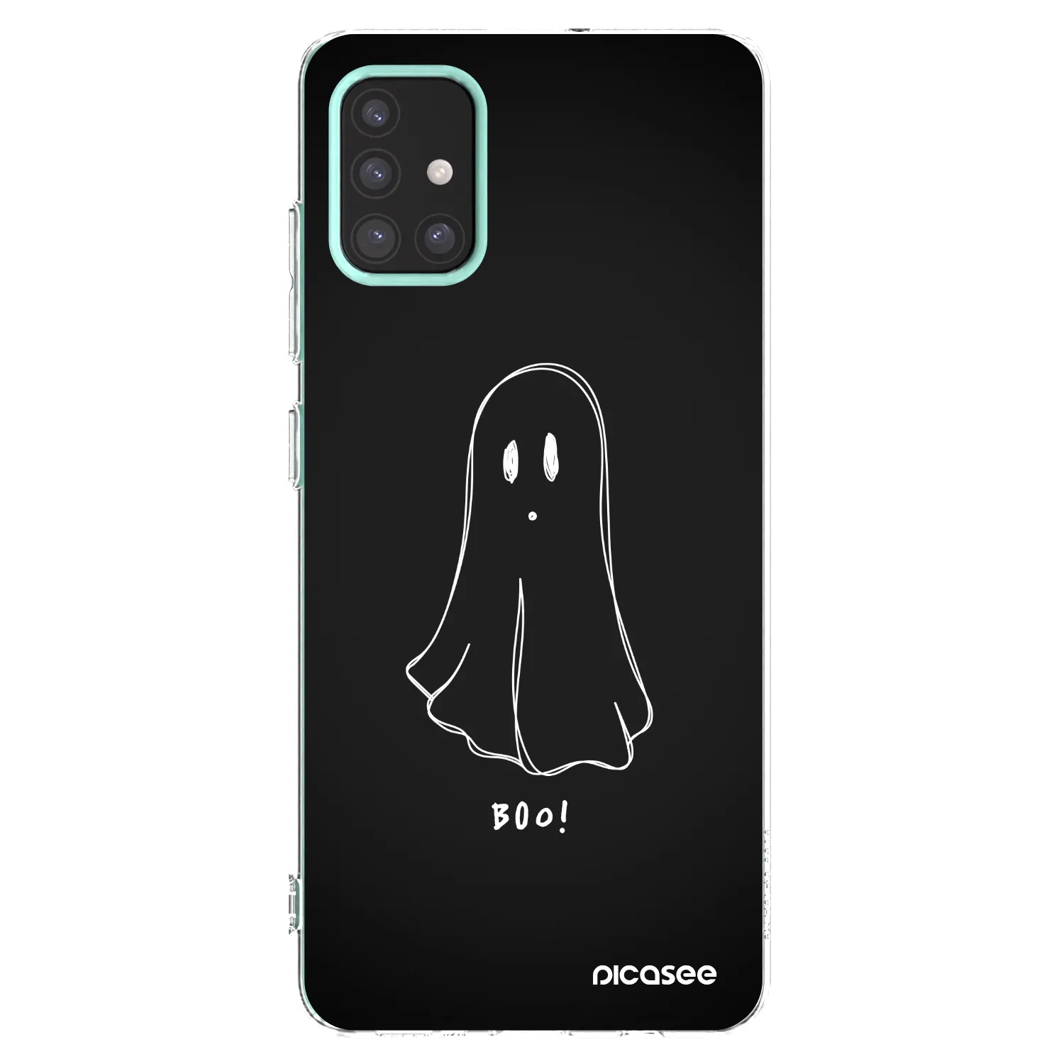 Picasee silikonowe przeźroczyste etui na Samsung Galaxy M31s - Ghost 2