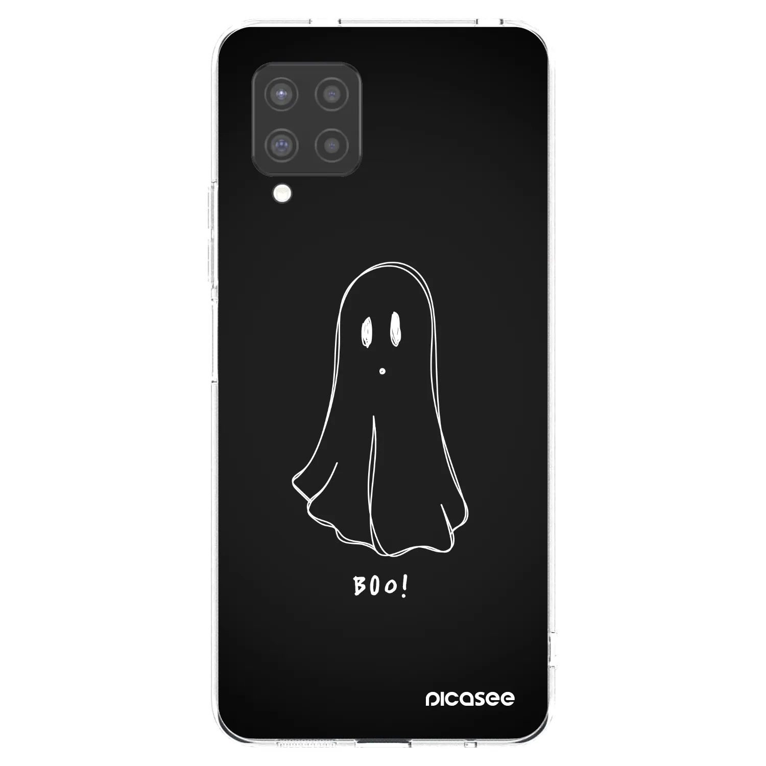Picasee silikonowe przeźroczyste etui na Samsung Galaxy A42 A426B - Ghost 2