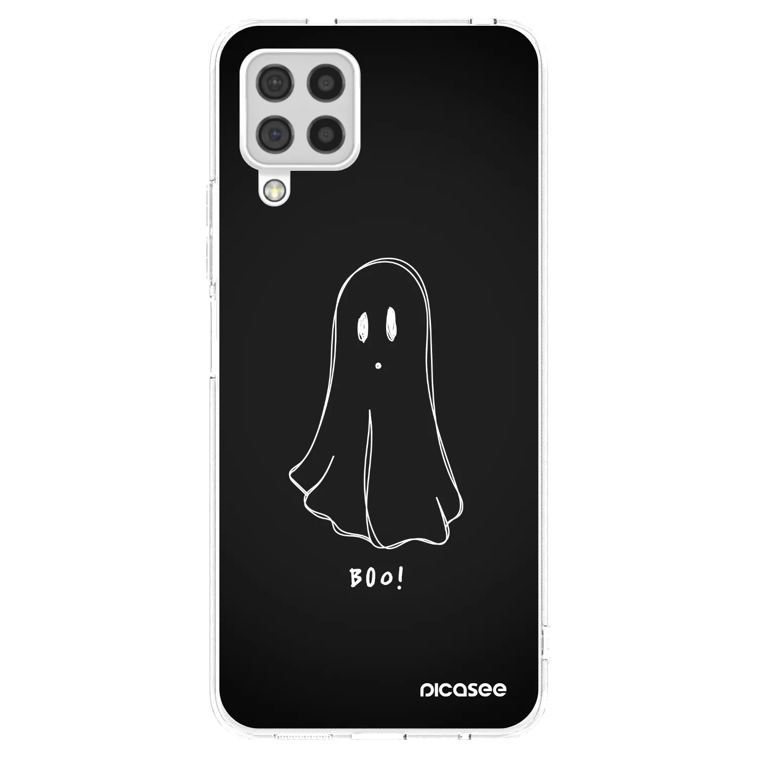 Picasee silikonowe przeźroczyste etui na Samsung Galaxy A22 A225F 4G - Ghost 2