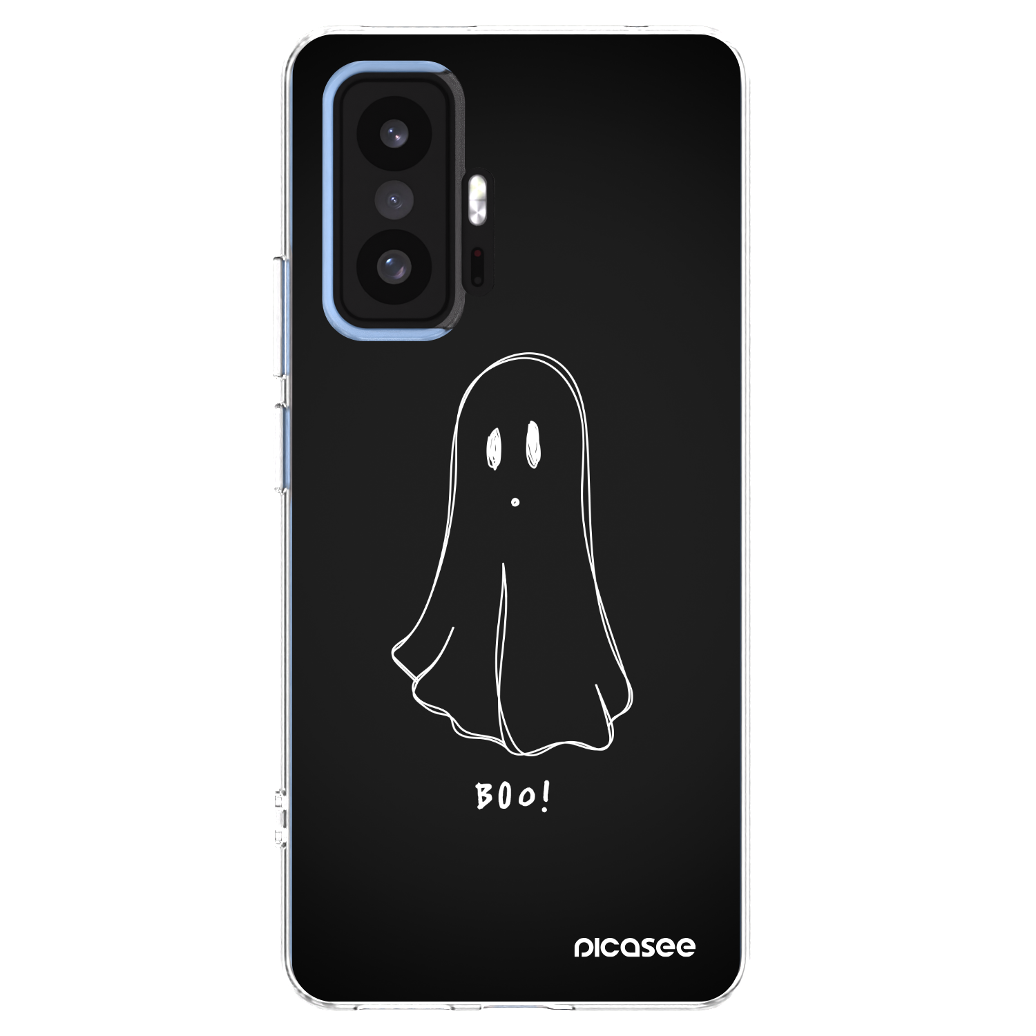 Picasee silikonowe przeźroczyste etui na Xiaomi 11T Pro - Ghost 2