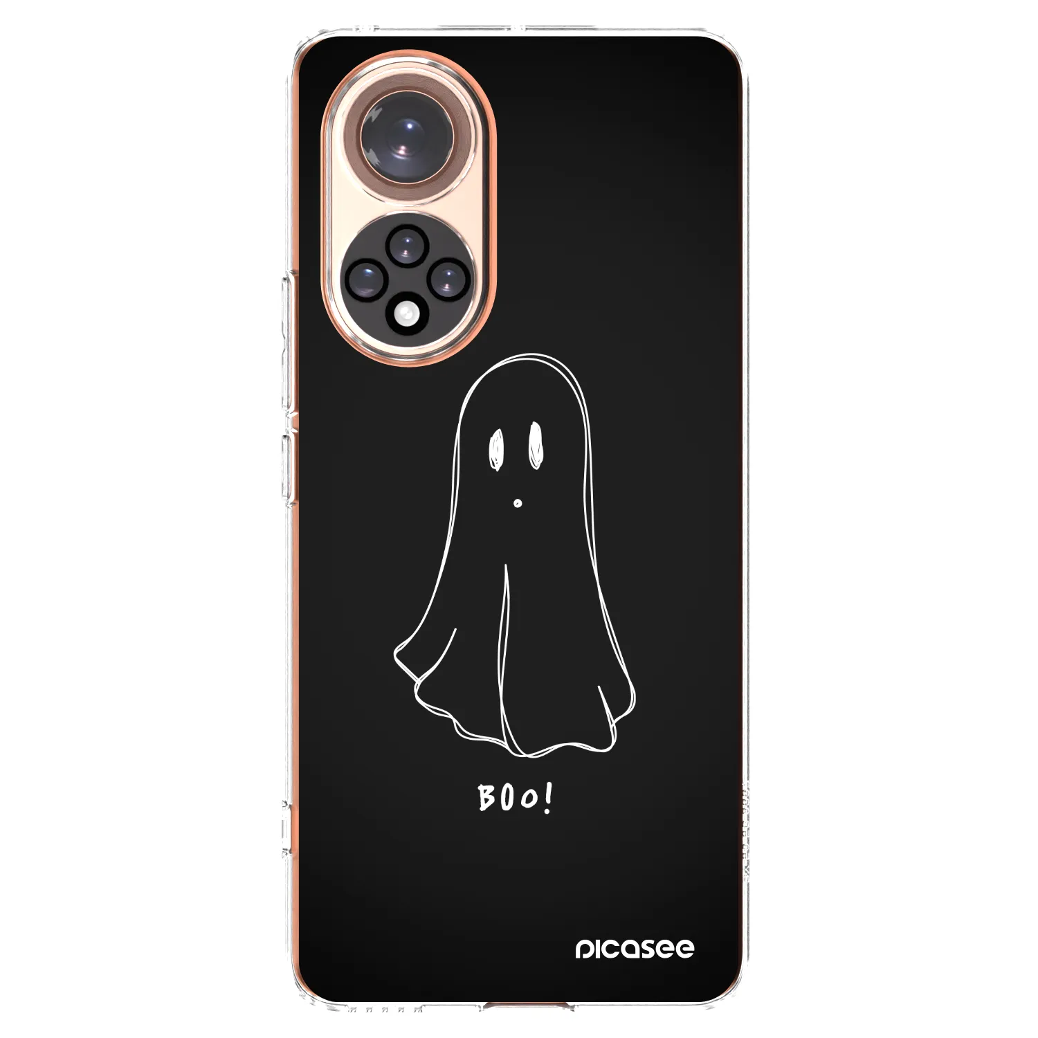 Picasee silikonowe przeźroczyste etui na Honor 50 5G - Ghost 2