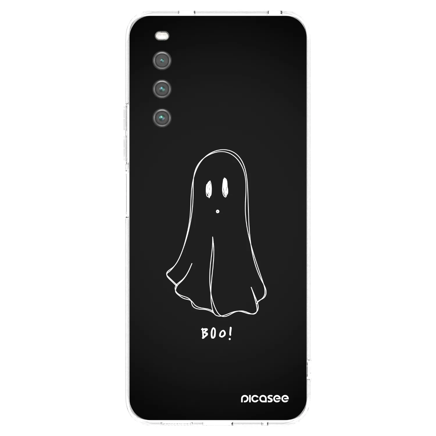 Picasee silikonowe przeźroczyste etui na Sony Xperia 10 IV 5G - Ghost 2