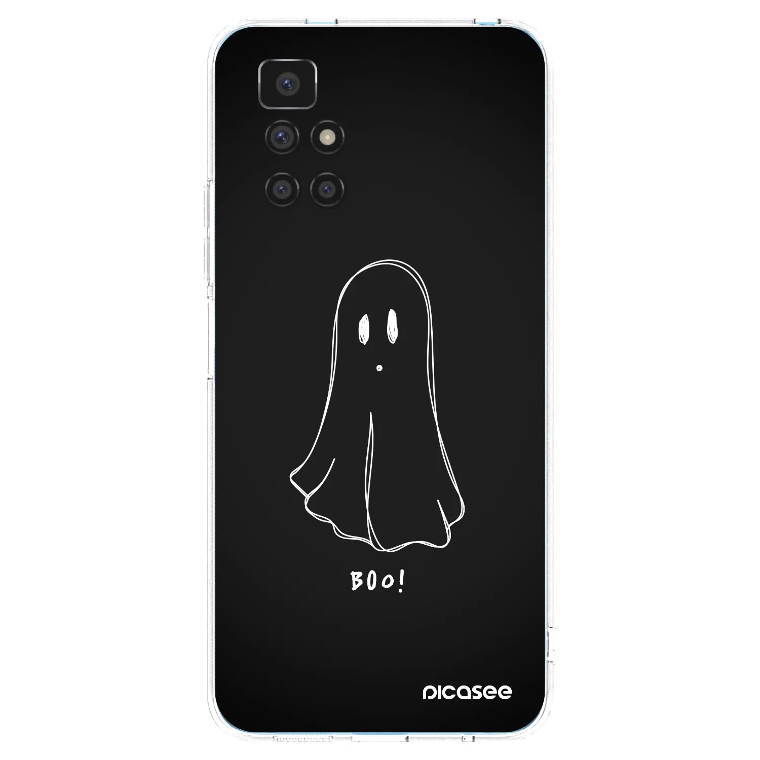 Picasee silikonowe przeźroczyste etui na Xiaomi Redmi 10 (2022) - Ghost 2