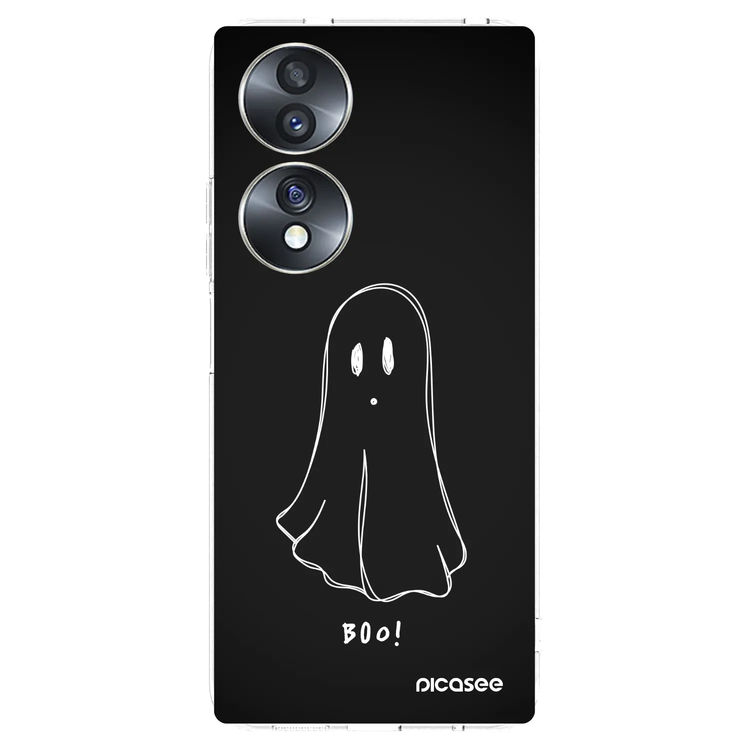 Picasee silikonowe przeźroczyste etui na Honor 70 - Ghost 2