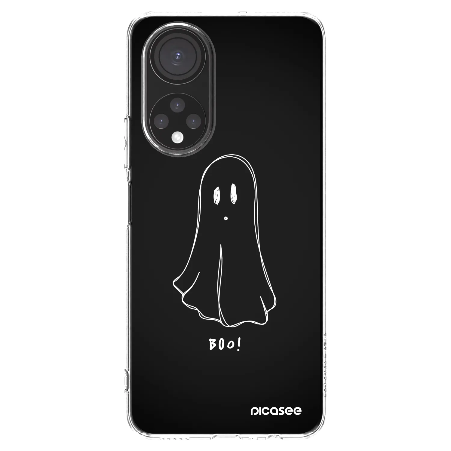 Picasee silikonowe przeźroczyste etui na Honor X7 - Ghost 2