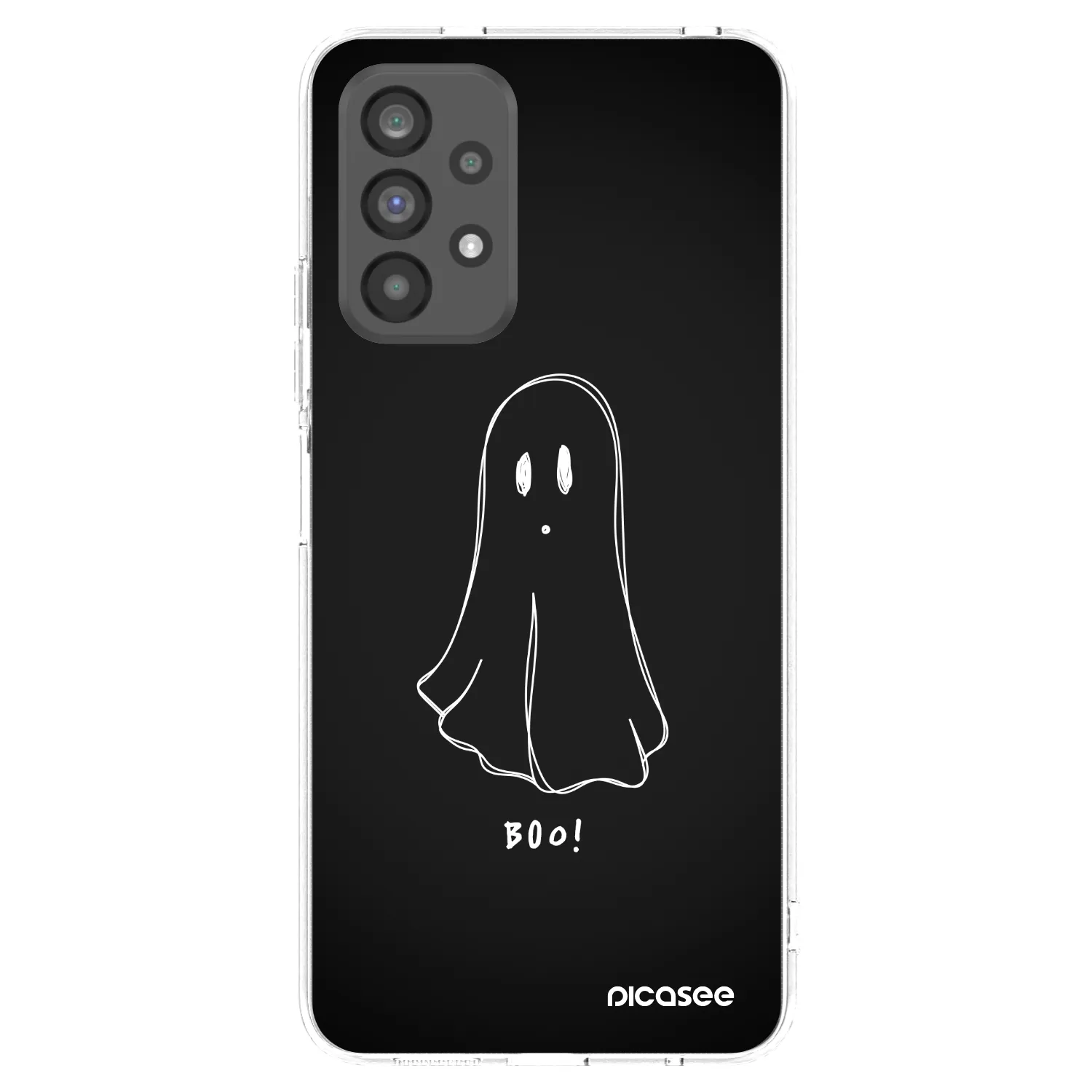 Picasee silikonowe przeźroczyste etui na Samsung Galaxy A73 5G - Ghost 2