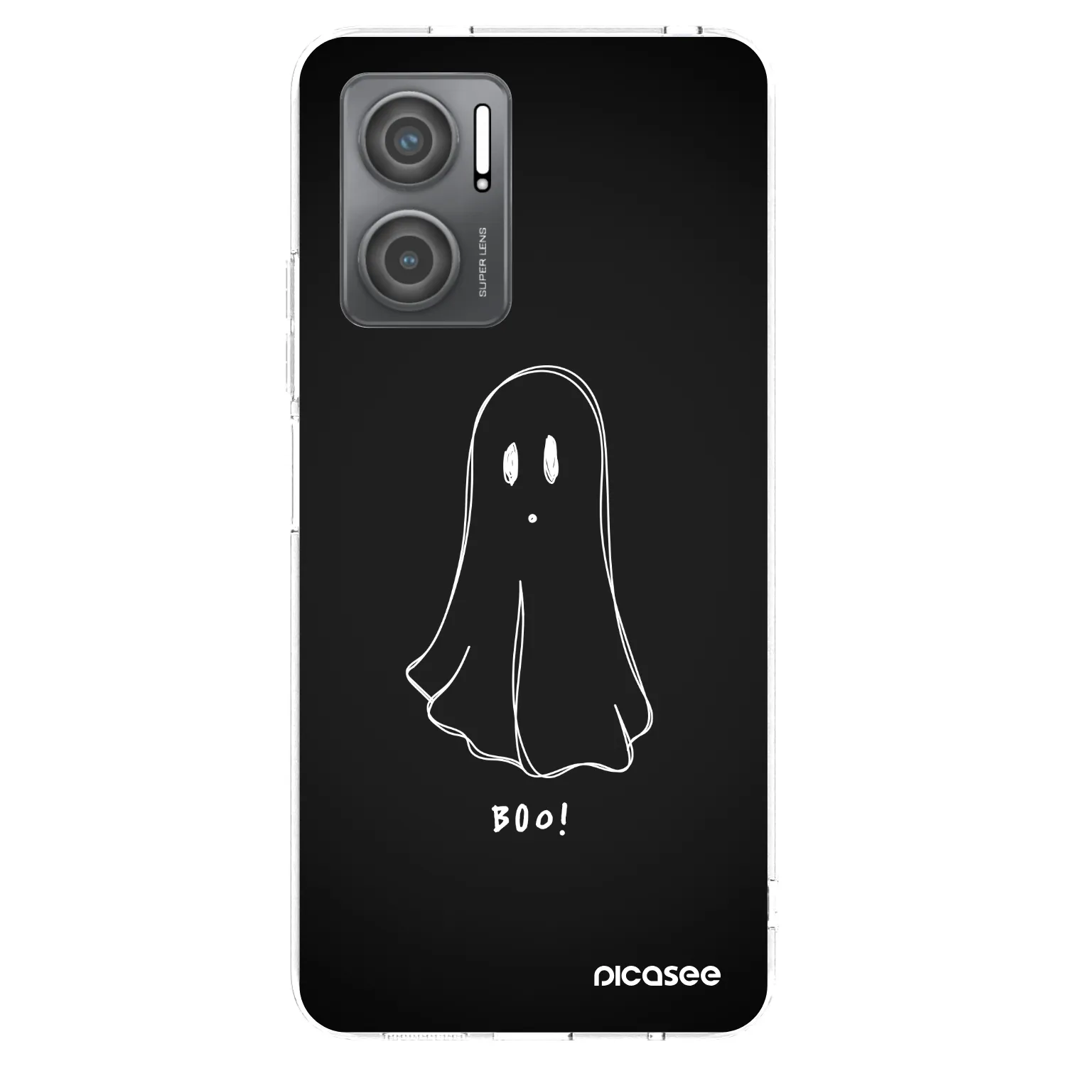 Picasee silikonowe przeźroczyste etui na Xiaomi Redmi 10 5G - Ghost 2