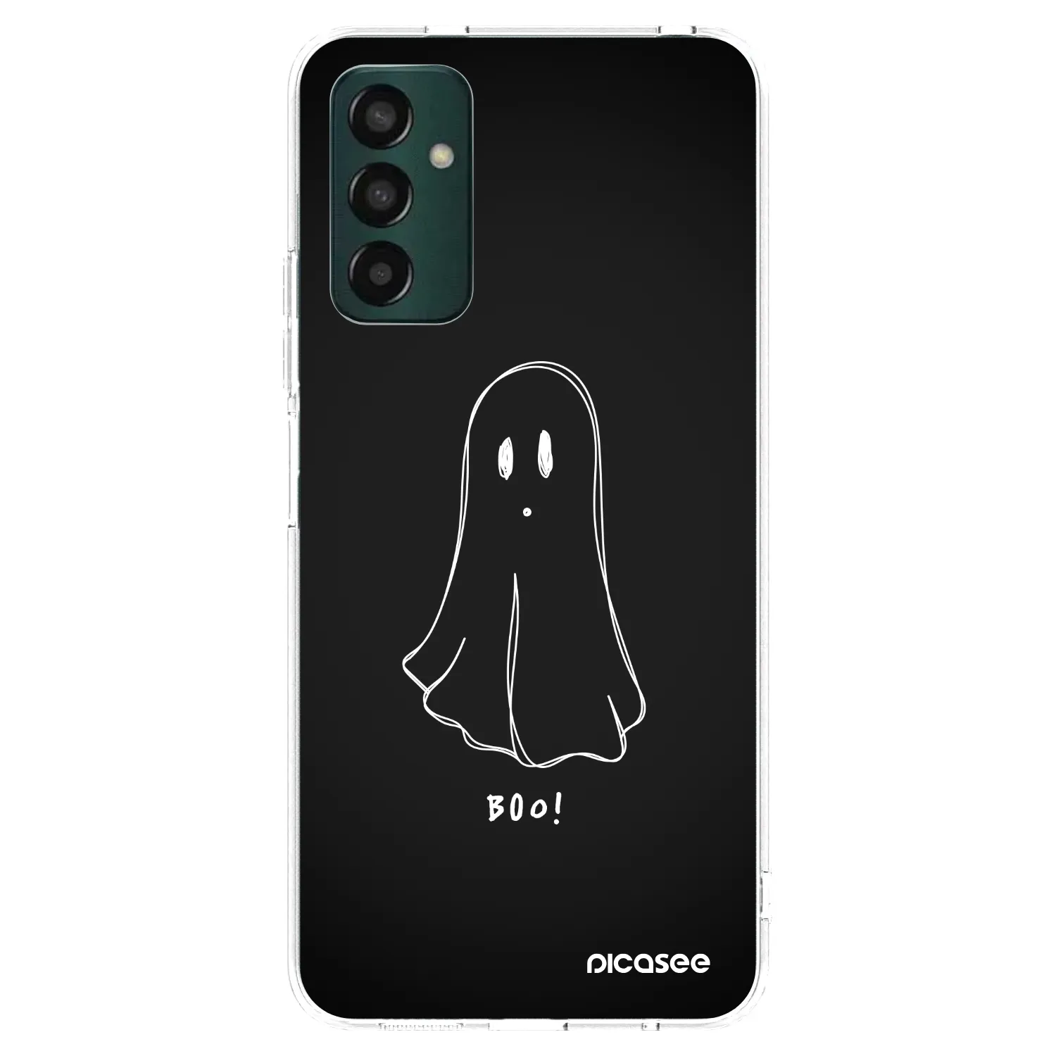Picasee silikonowe przeźroczyste etui na Samsung Galaxy M23 5G - Ghost 2