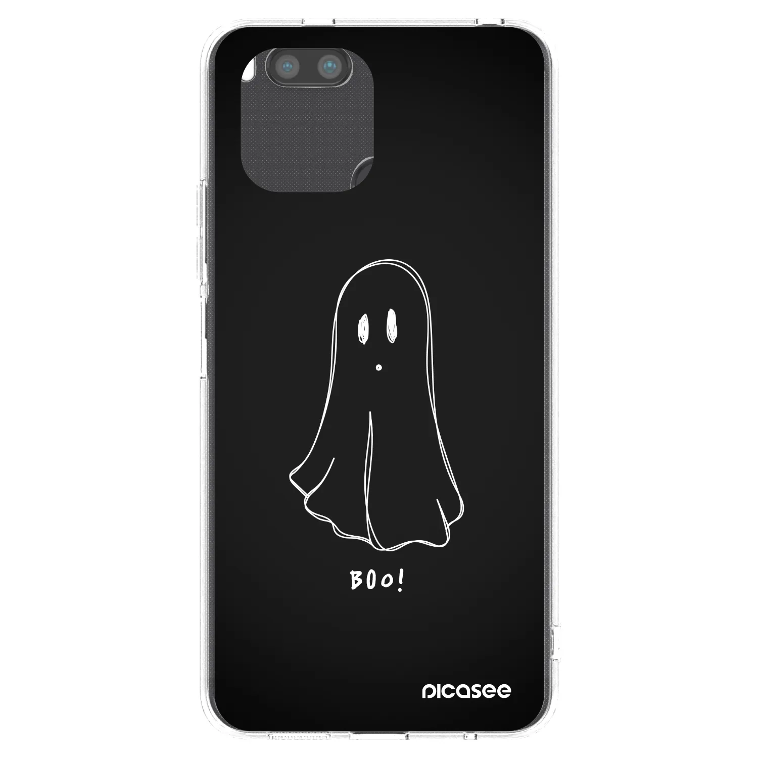 Picasee silikonowe przeźroczyste etui na Xiaomi Redmi A1 - Ghost 2