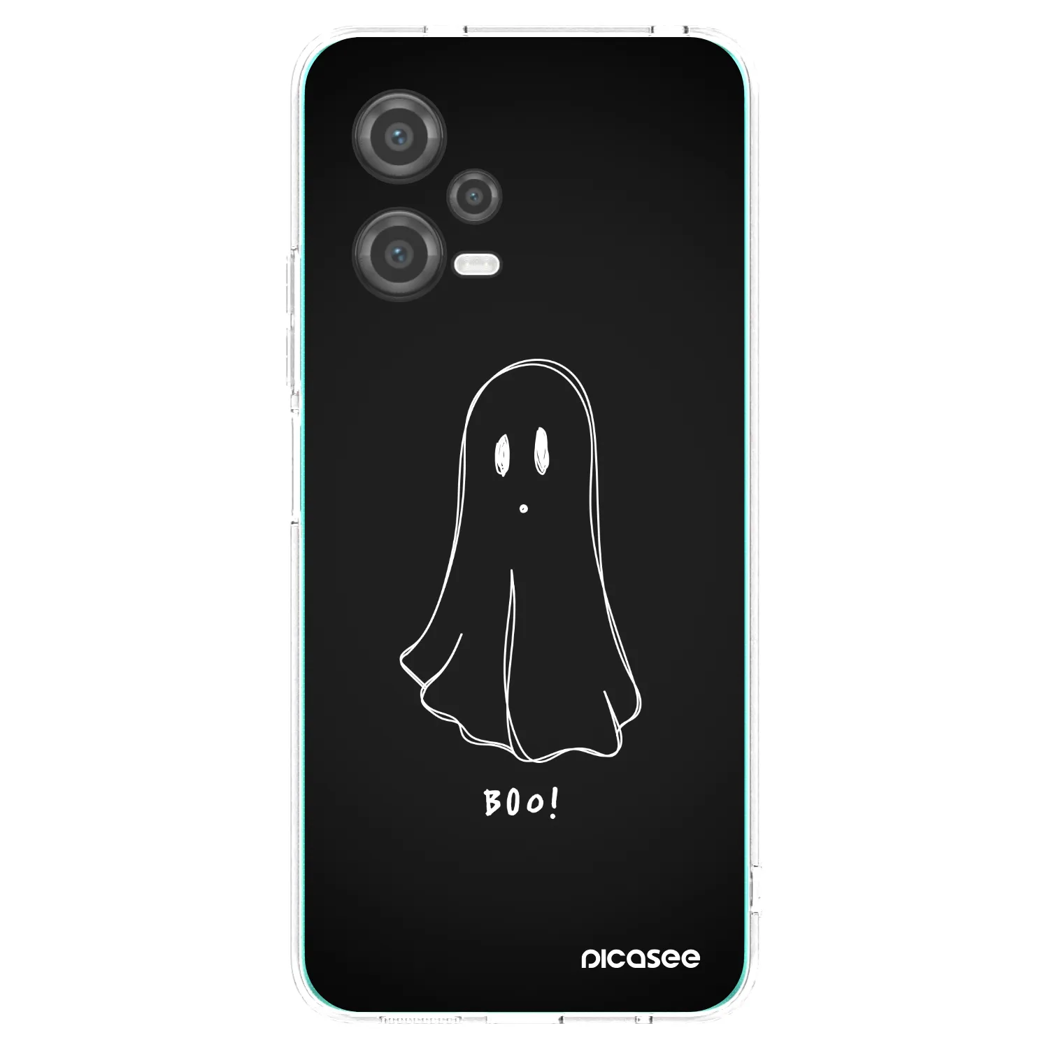Picasee silikonowe przeźroczyste etui na Xiaomi Poco X5 - Ghost 2
