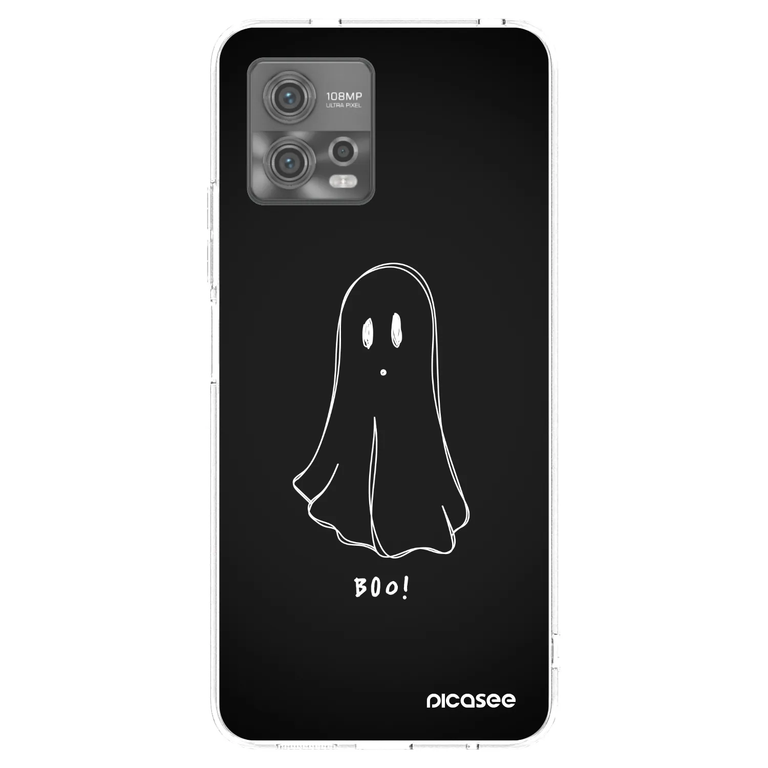 Picasee silikonowe przeźroczyste etui na Motorola Moto G72 - Ghost 2