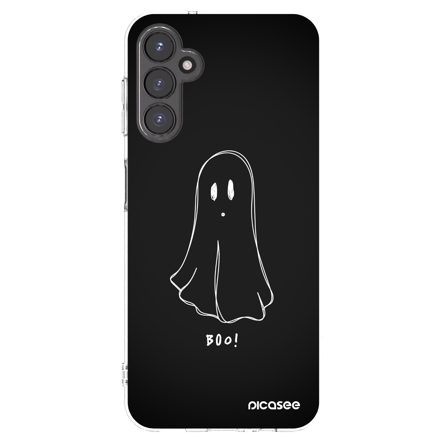 Picasee silikonowe przeźroczyste etui na Samsung Galaxy A14 4G A145R - Ghost 2