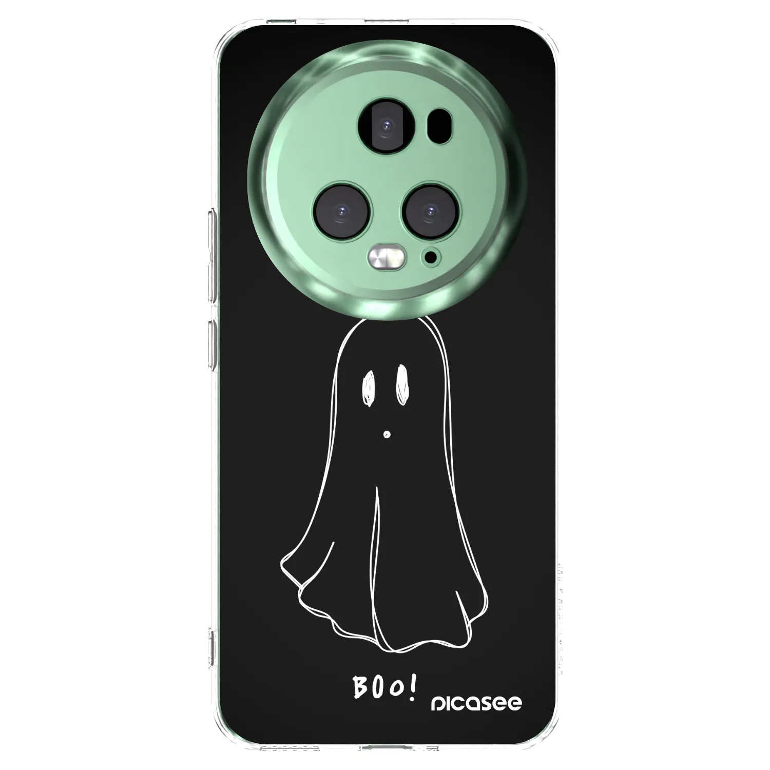 Picasee silikonowe przeźroczyste etui na Honor Magic5 Pro - Ghost 2
