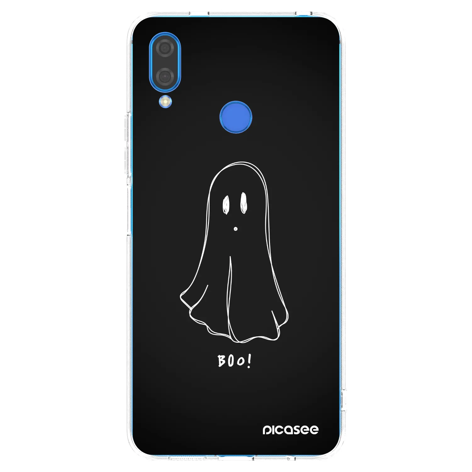 Picasee silikonowe przeźroczyste etui na Huawei Nova 3i - Ghost 2
