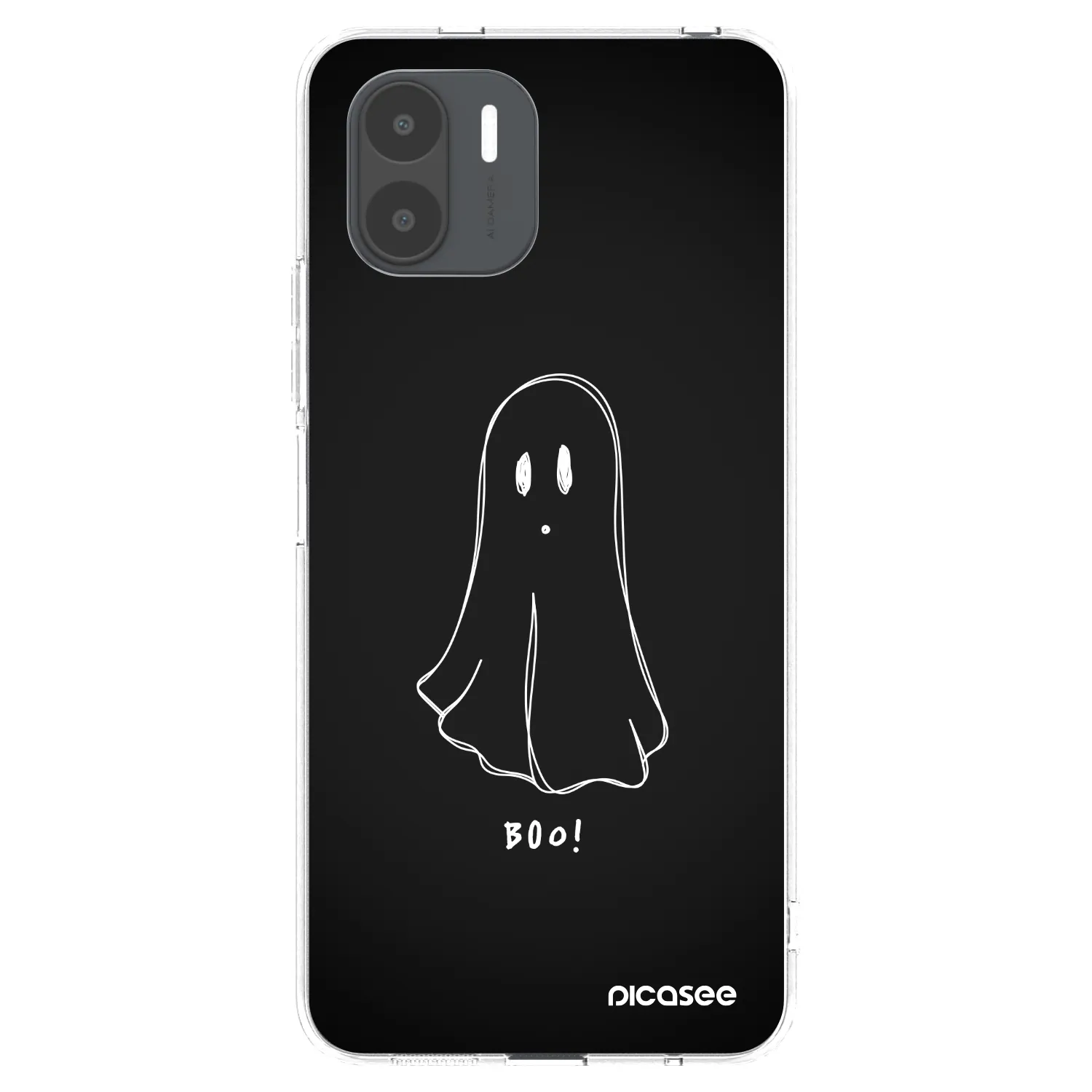 Picasee silikonowe przeźroczyste etui na Xiaomi Redmi A2 - Ghost 2