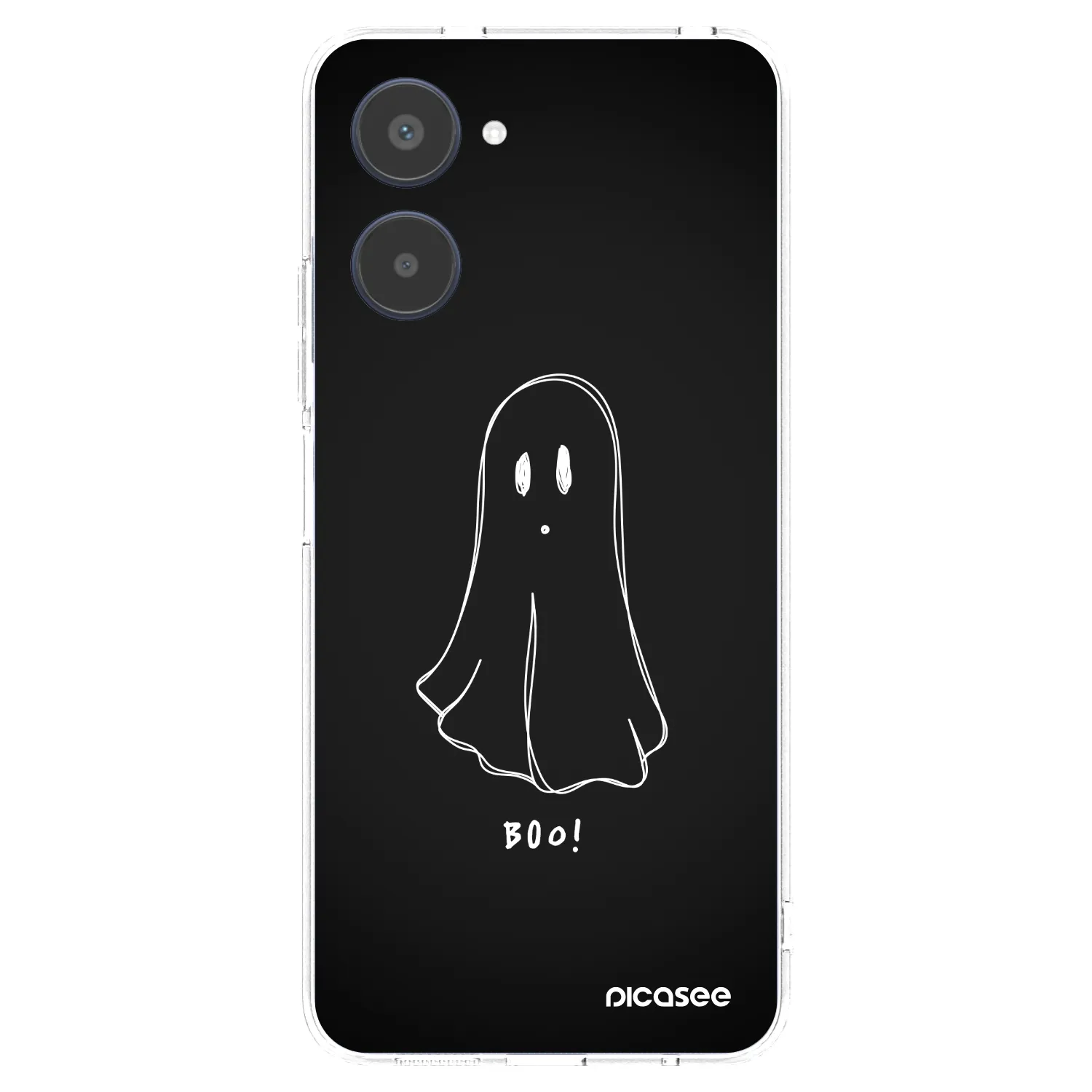 Picasee silikonowe przeźroczyste etui na Realme 10 4G - Ghost 2
