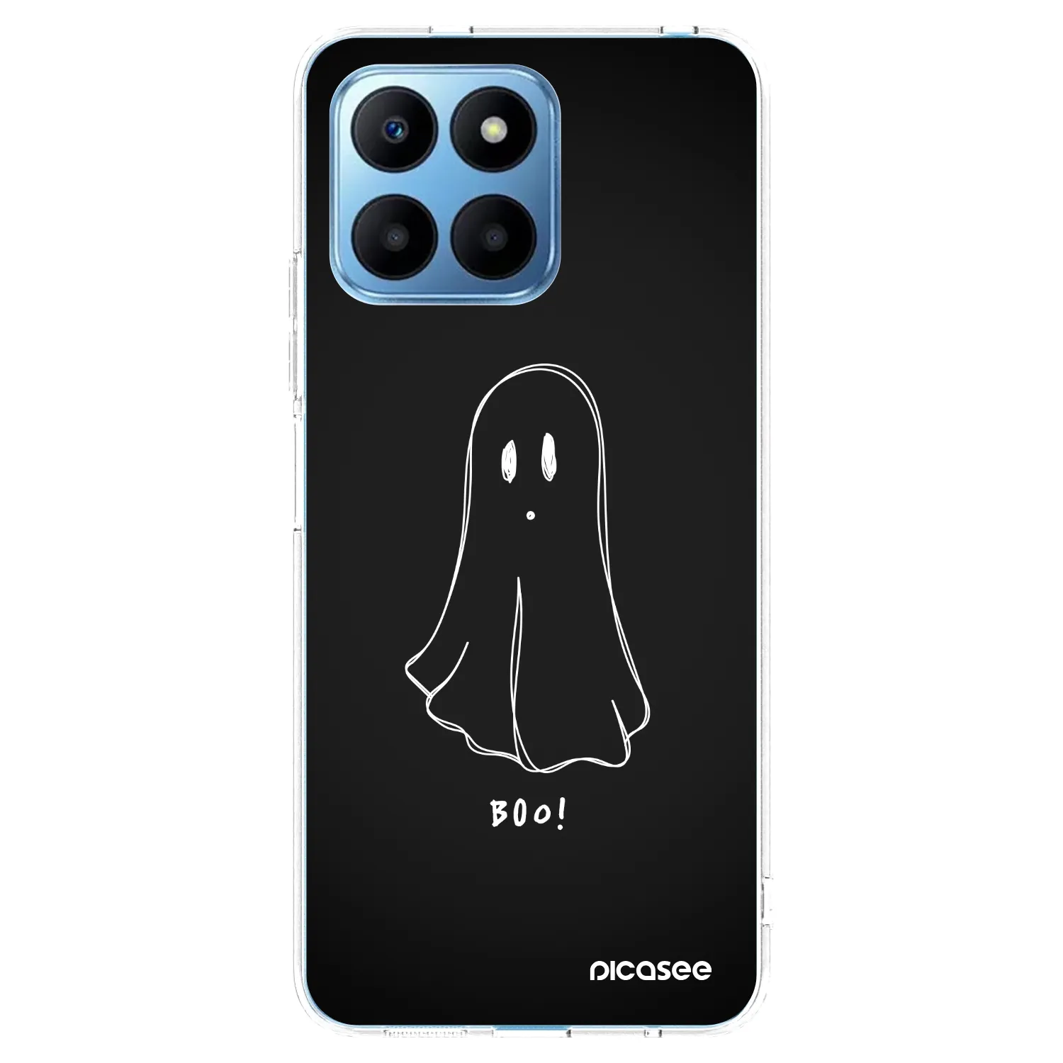 Picasee silikonowe przeźroczyste etui na Honor 70 Lite - Ghost 2