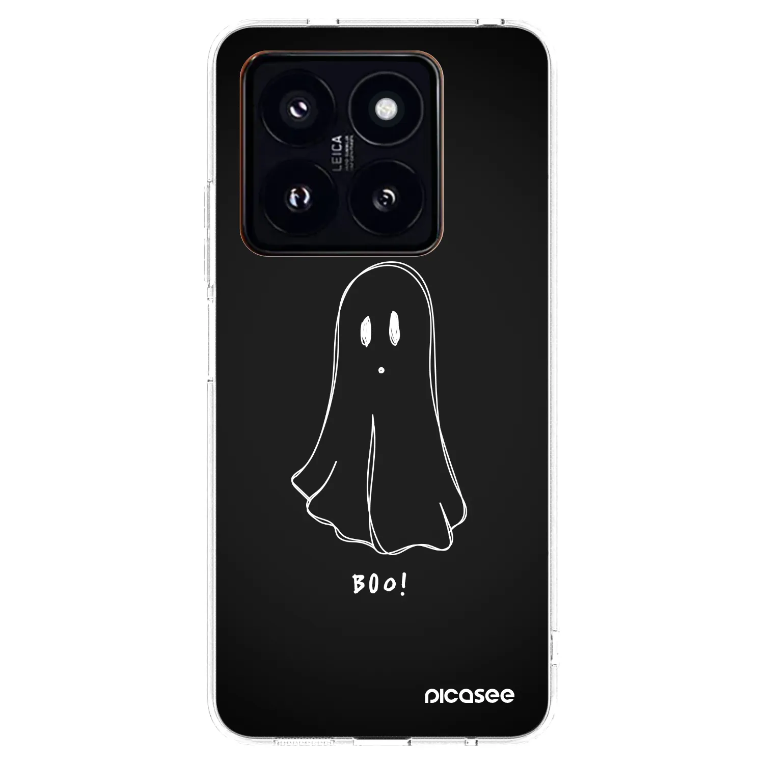Picasee silikonowe przeźroczyste etui na Xiaomi 14 Pro - Ghost 2