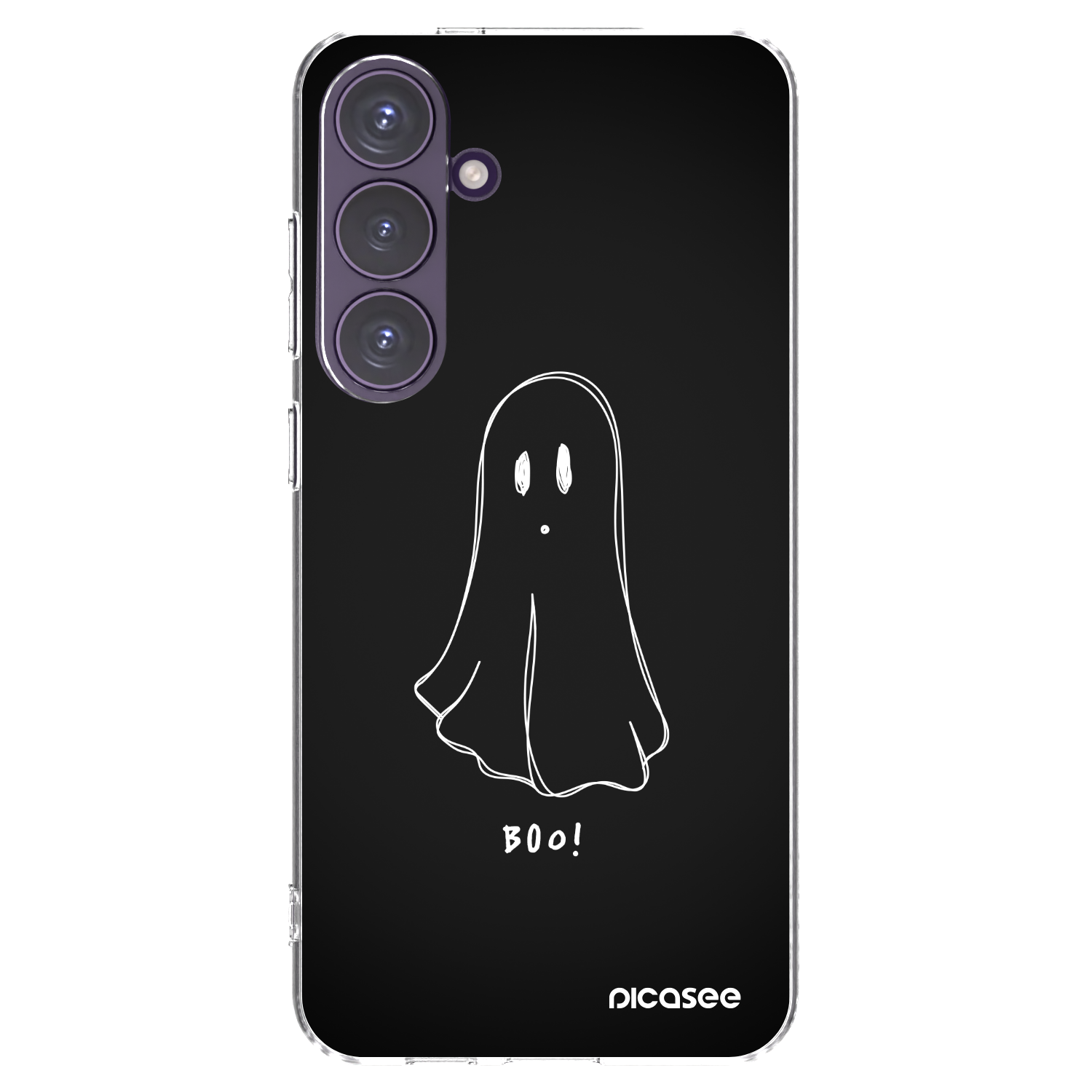 Picasee silikonowe przeźroczyste etui na Samsung Galaxy S24+ S926B 5G - Ghost 2