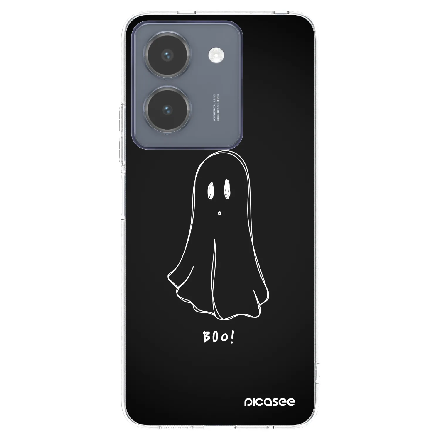 Picasee silikonowe przeźroczyste etui na Vivo Y36 4G - Ghost 2