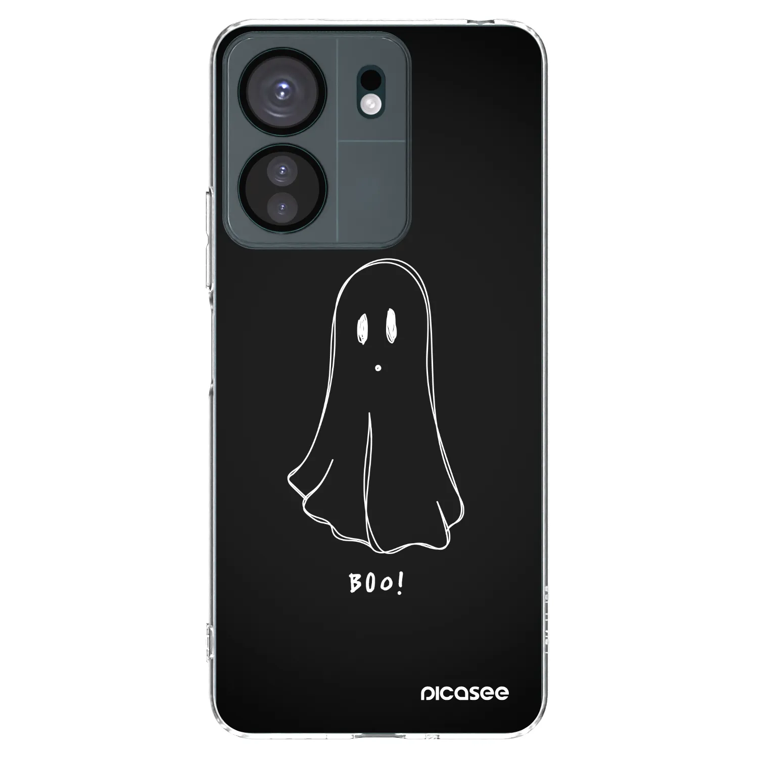 Picasee silikonowe przeźroczyste etui na Xiaomi Redmi 13C 4G - Ghost 2