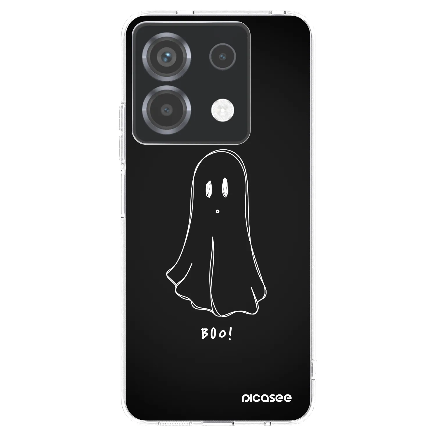 Picasee silikonowe przeźroczyste etui na Xiaomi Poco X6 - Ghost 2